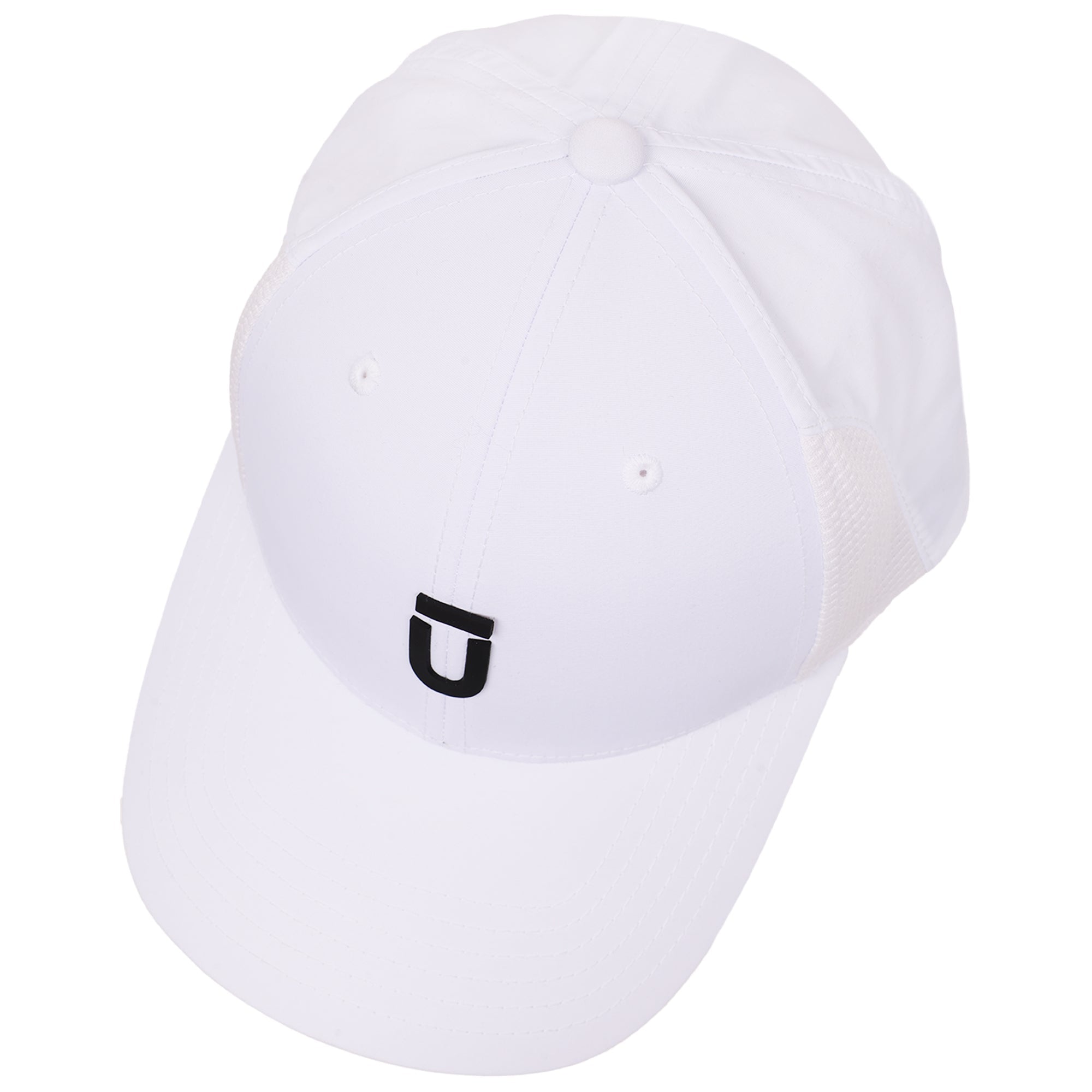 FŪL Men’s Stretch Performance Cap with Mesh Inset and Raised Rubber Logo