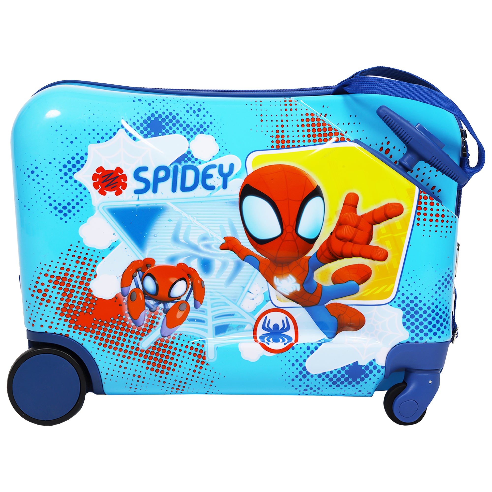 Marvel Spidey and His Amazing Friends FŪL Kids’ 14-Inch Ride-On Hardside Luggage