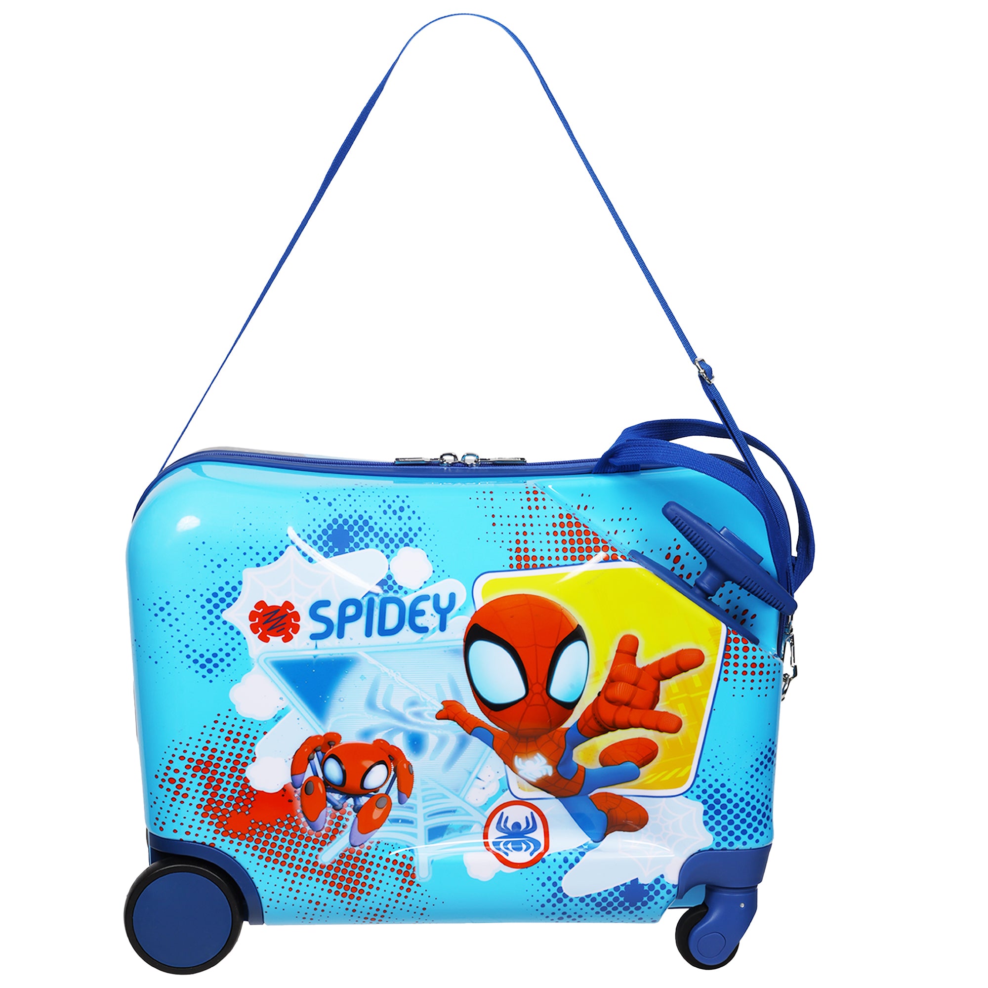 Marvel Spidey and His Amazing Friends FŪL Kids’ 14-Inch Ride-On Hardside Luggage