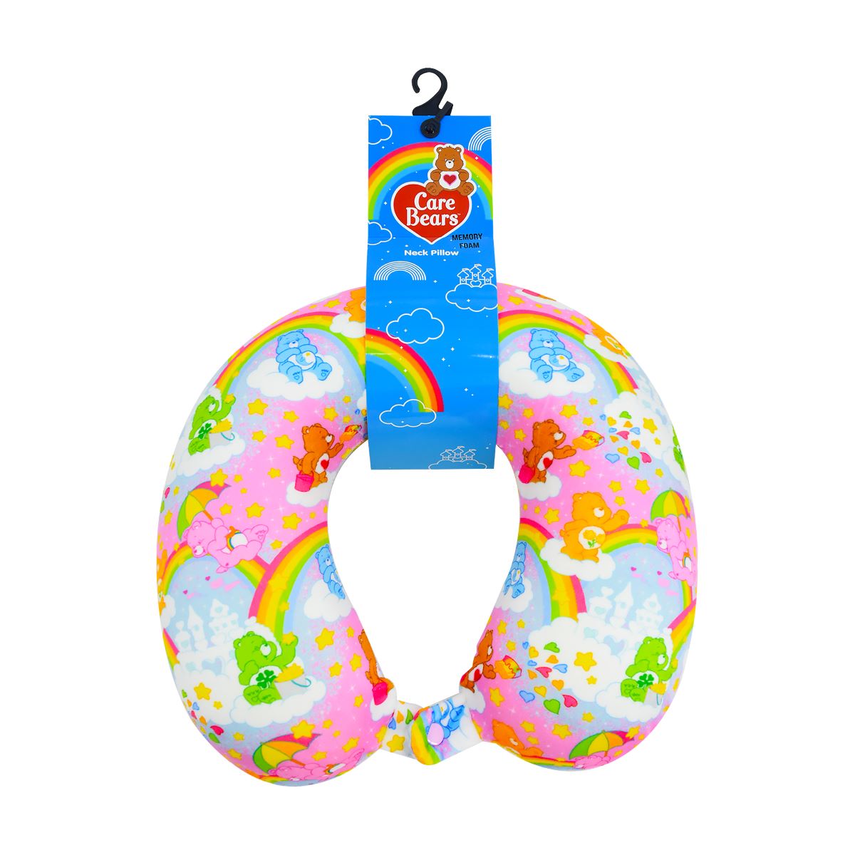 Care Bears Clouds Memory Foam Travel Neck Pillow