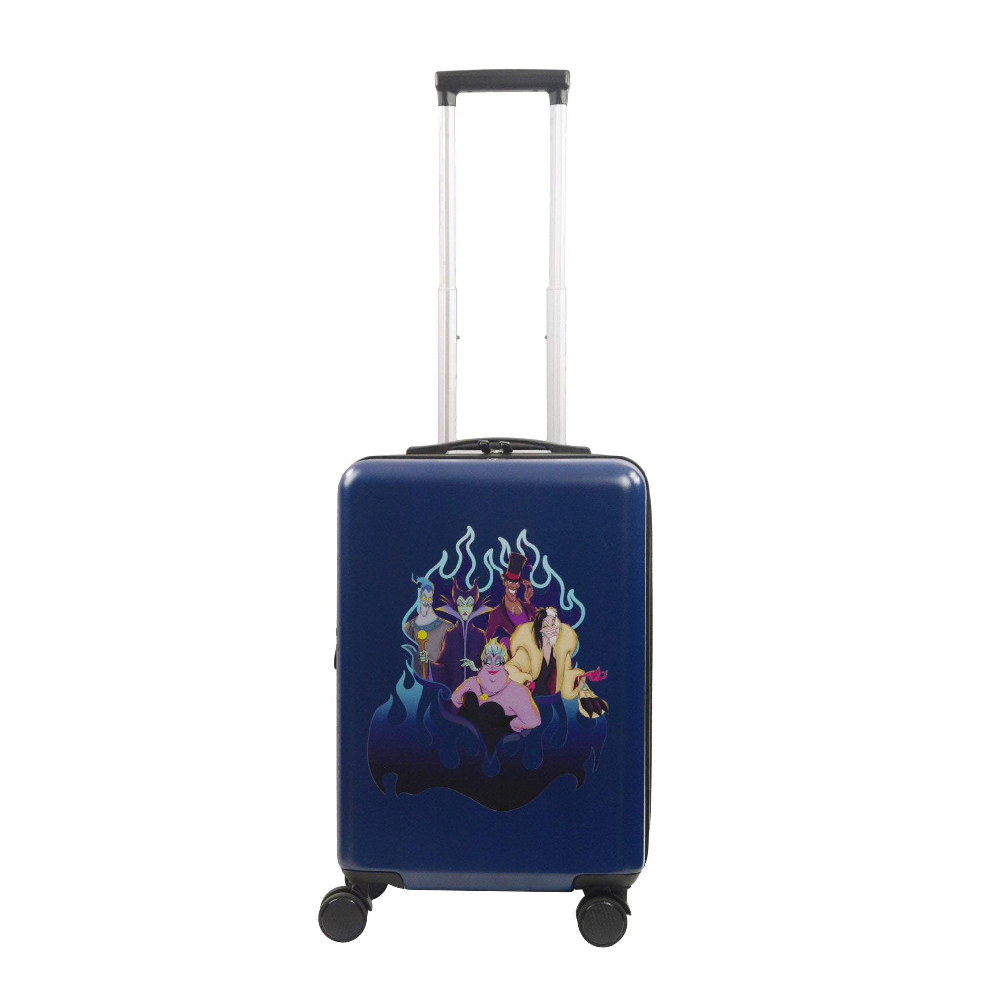 Disney Villains Ful 22.5"Navy Blue Carry-On hard side spinner suitcase Luggage