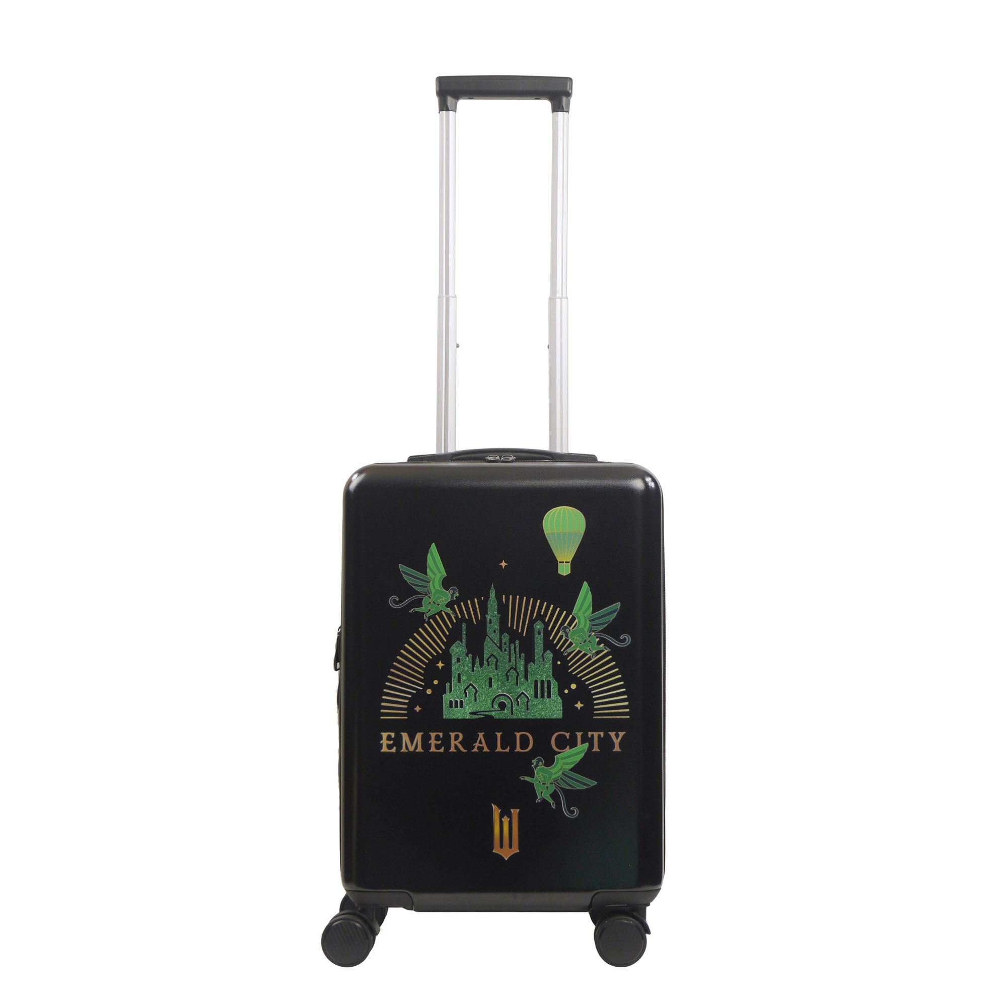 Universal Studios Wicked Ful 22.5" Black Carry-On Hard Side Spinner Suitcase Rolling Luggage
