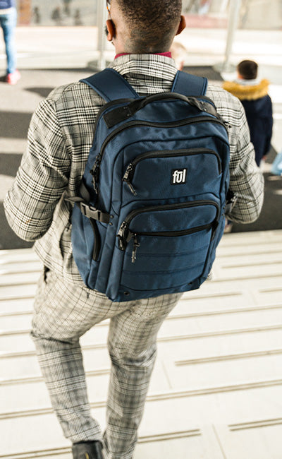 Ful Tactics Collection Division Backpack Navy Blue