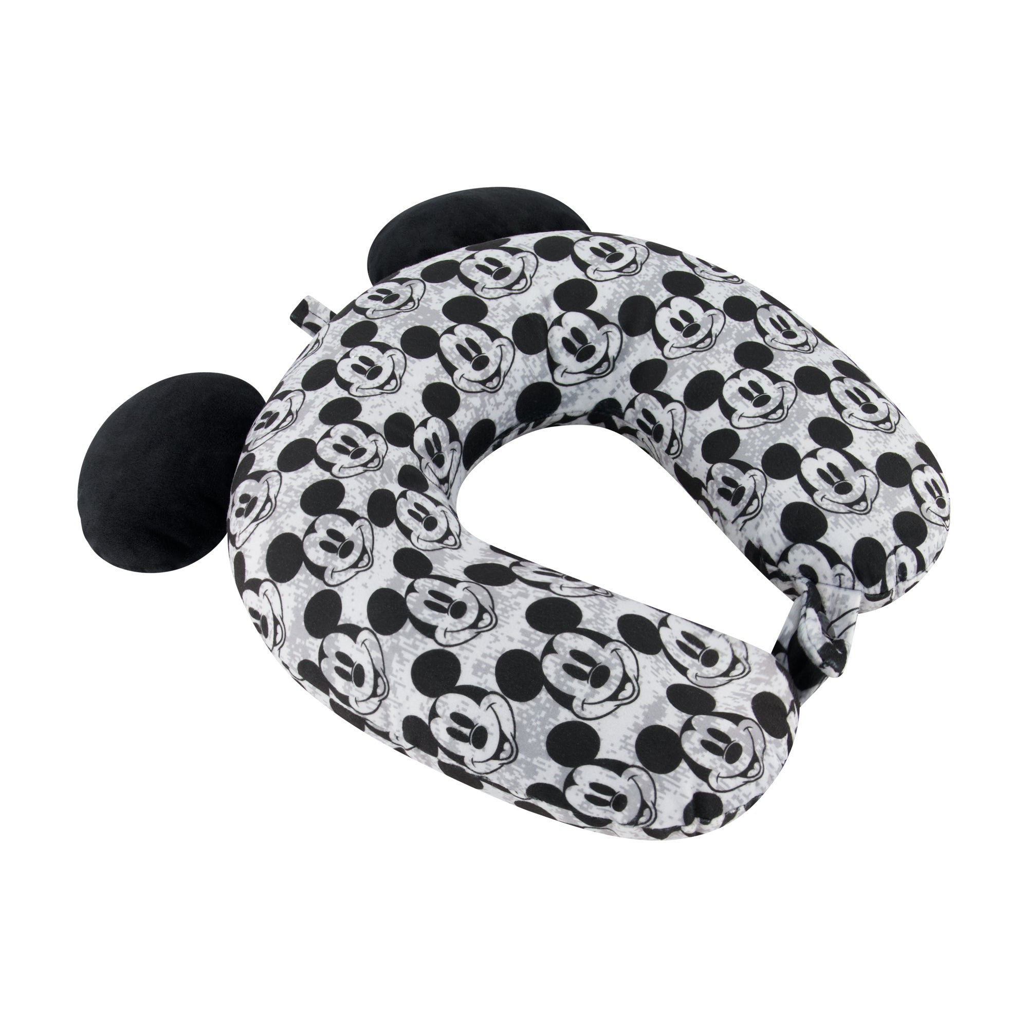 Disney Mickey Mouse Black / Grey 3D ears travel pillow