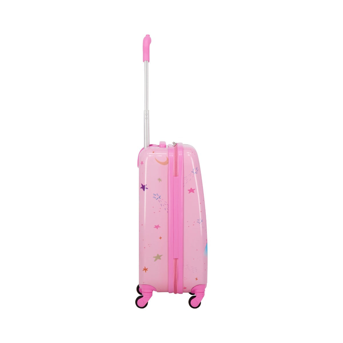 Pink Ful Gabby's Dollhouse sketch your dreams - kids 21" carry-on rolling luggage