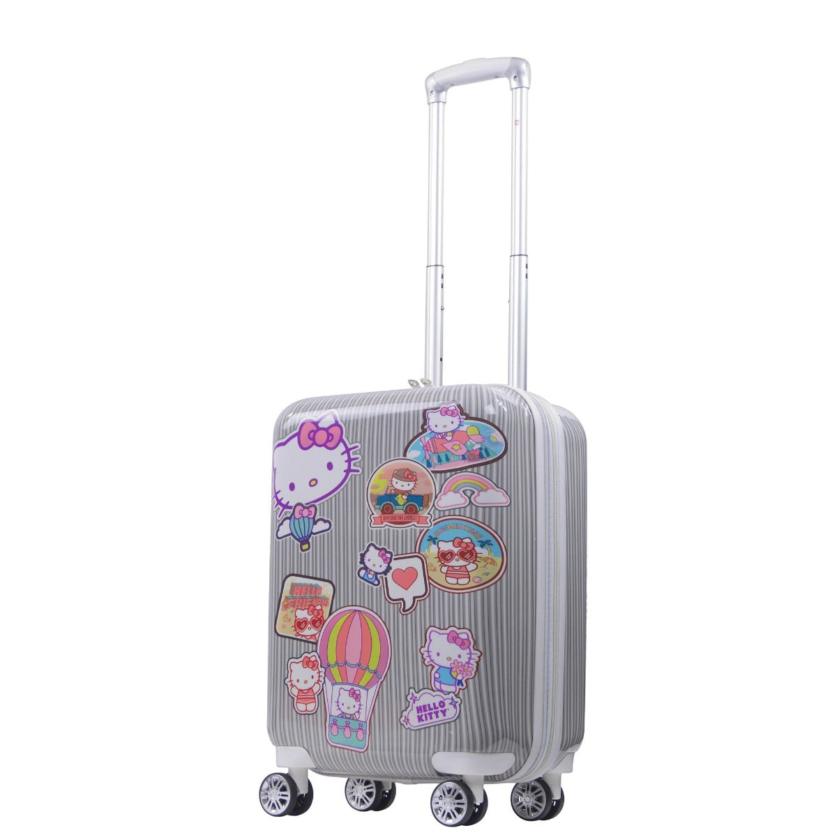 Ful Hello Kitty cute stickers 21" carry-on hardshell spinner suitcase luggage