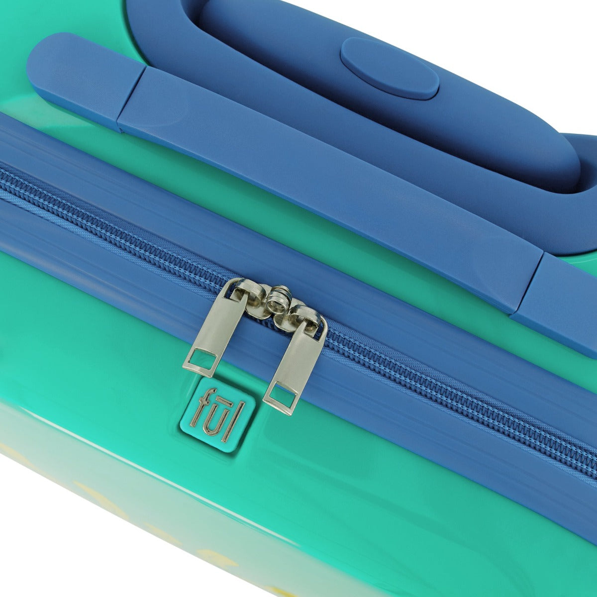 Ful Minions Vacation kids 21 inch carry-on Sea Green hard side rolling luggage