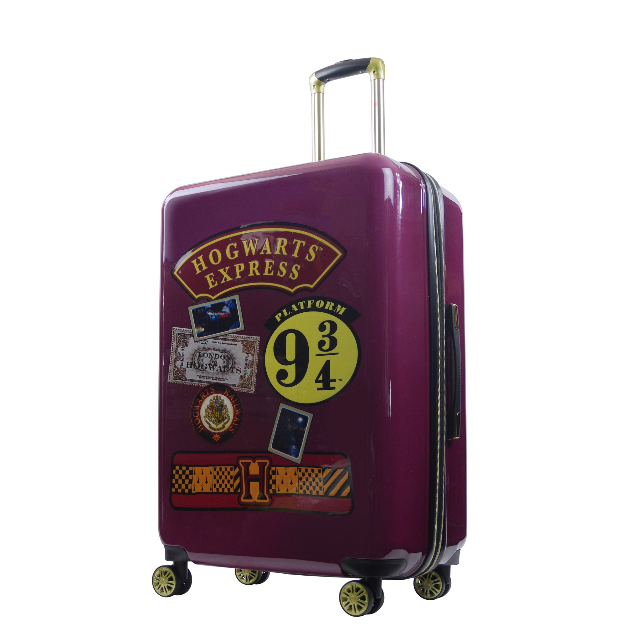 Harry Potter Hogwarts Express 29-inch check baggage 8-wheel burgundy spinner suitcase luggage-best suitcases for traveling