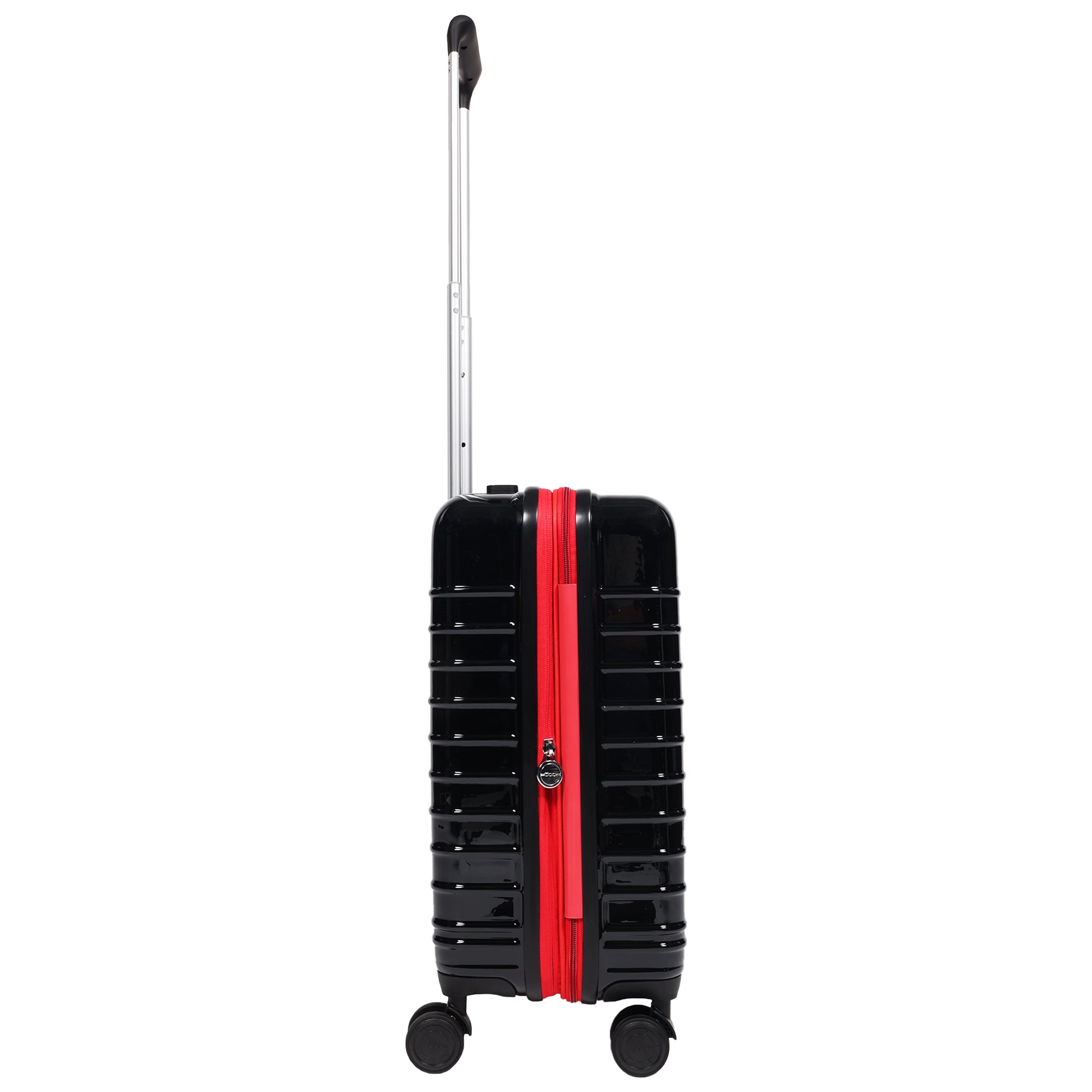 Fiat 500 x FUL 22" Expandable Hardside Carry-On Spinner, Black