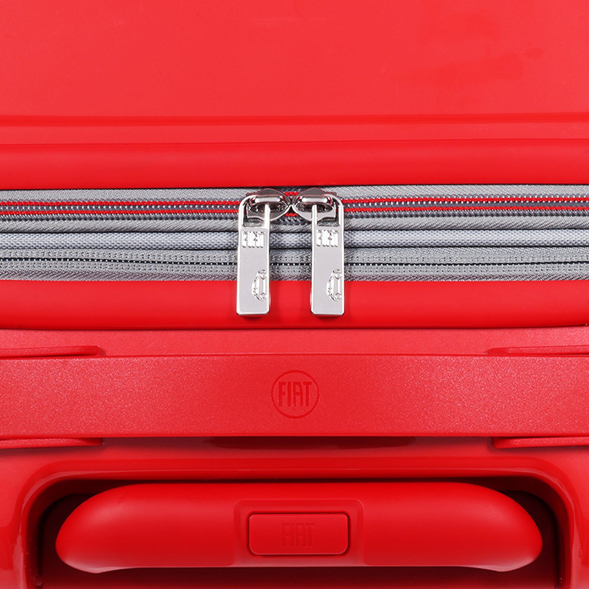 Fiat 500 x FUL 22" Expandable Hardside Carry-On Spinner, Red