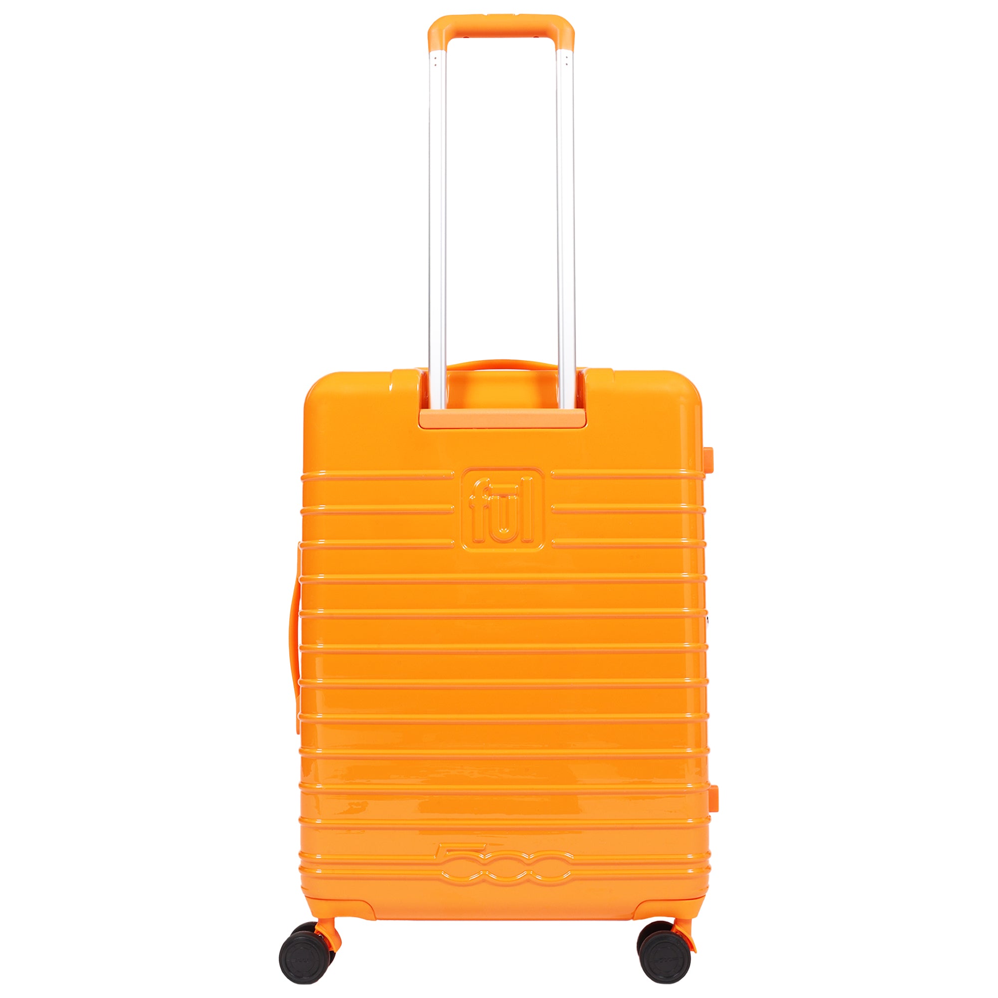 Fiat 500 x FUL 26.5" Expandable Hardside Spinner Luggage, Orange