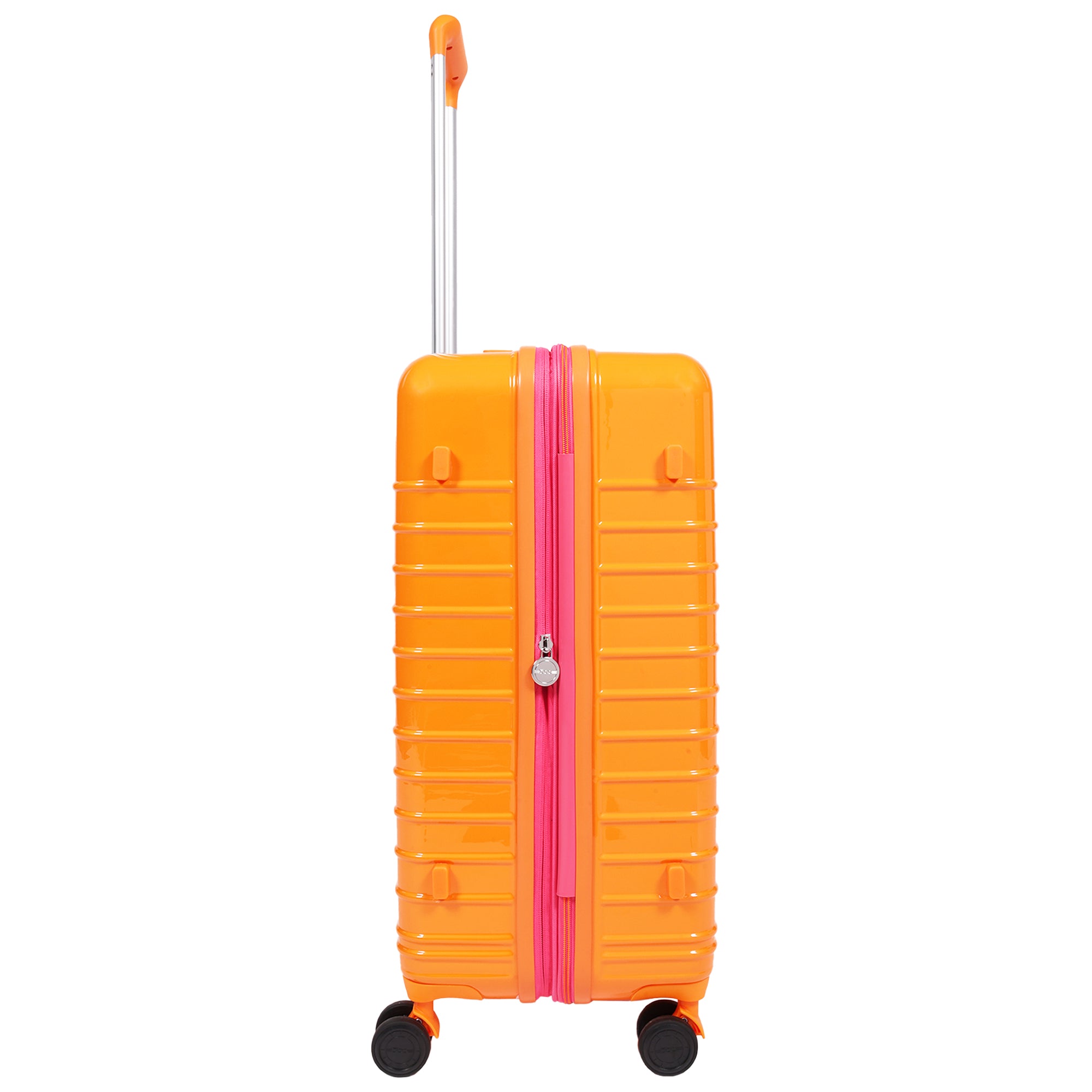Fiat 500 x FUL 26.5" Expandable Hardside Spinner Luggage, Orange