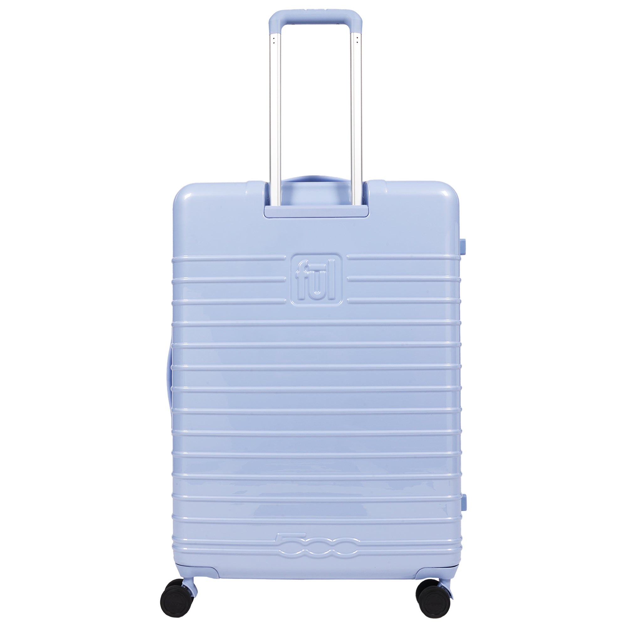 Fiat 500 x FUL 31.5" Expandable Hardside Spinner Luggage, Light Blue