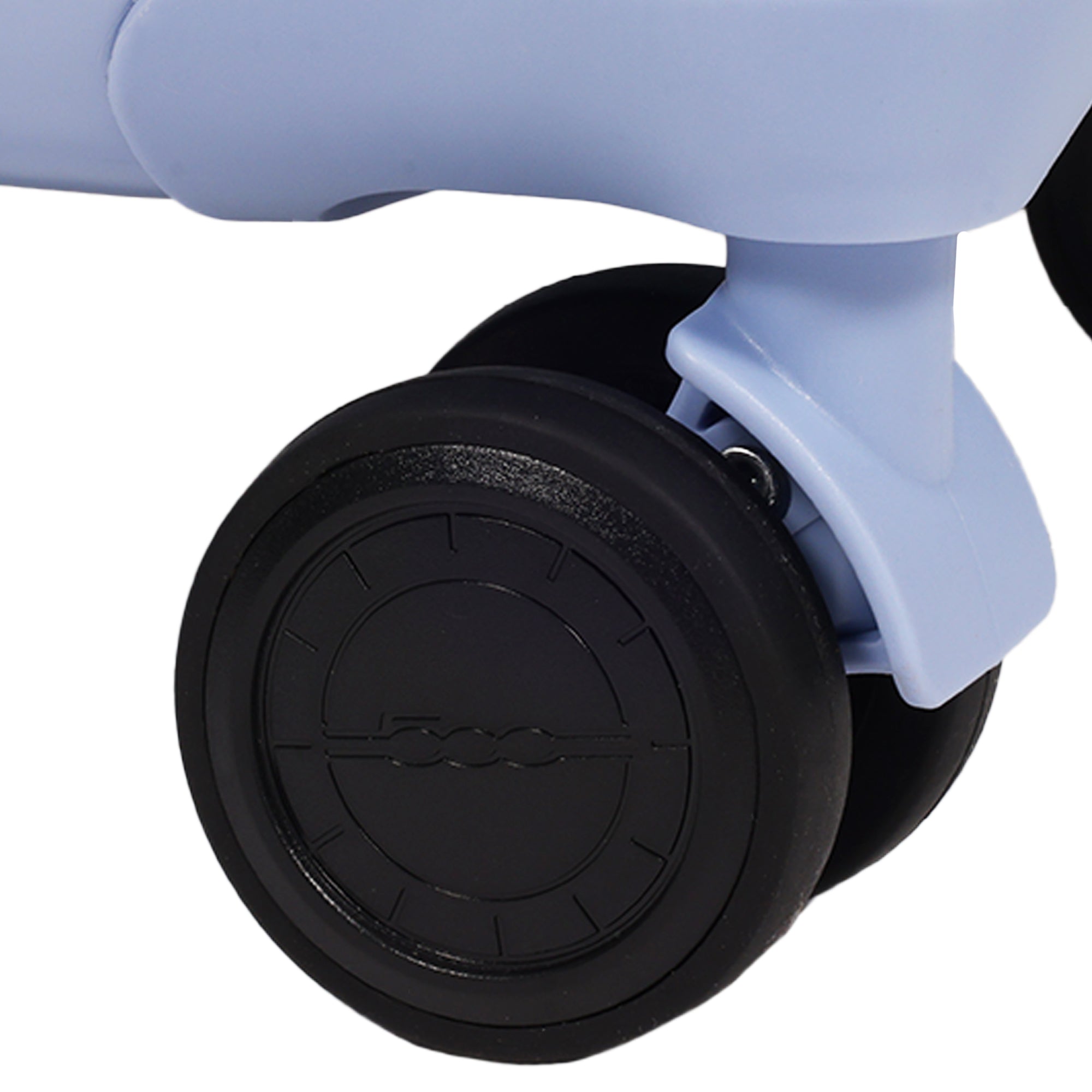 Fiat 500 x FUL 31.5" Expandable Hardside Spinner Luggage, Light Blue