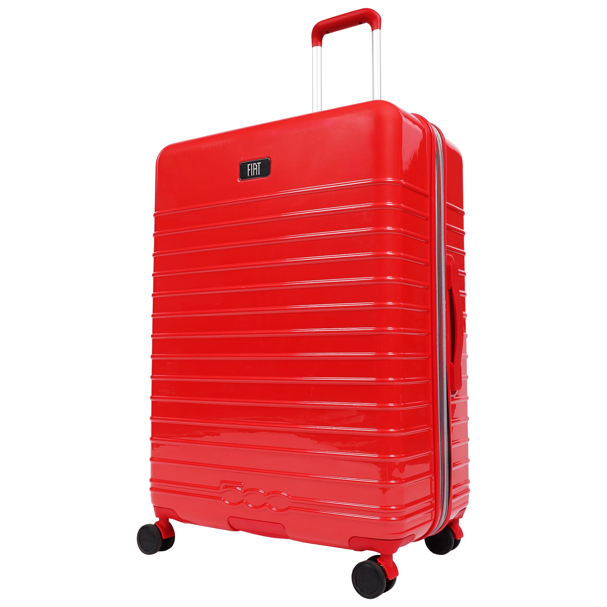 Fiat 500 x FUL 31.5" Expandable Hardside Spinner Luggage, Red