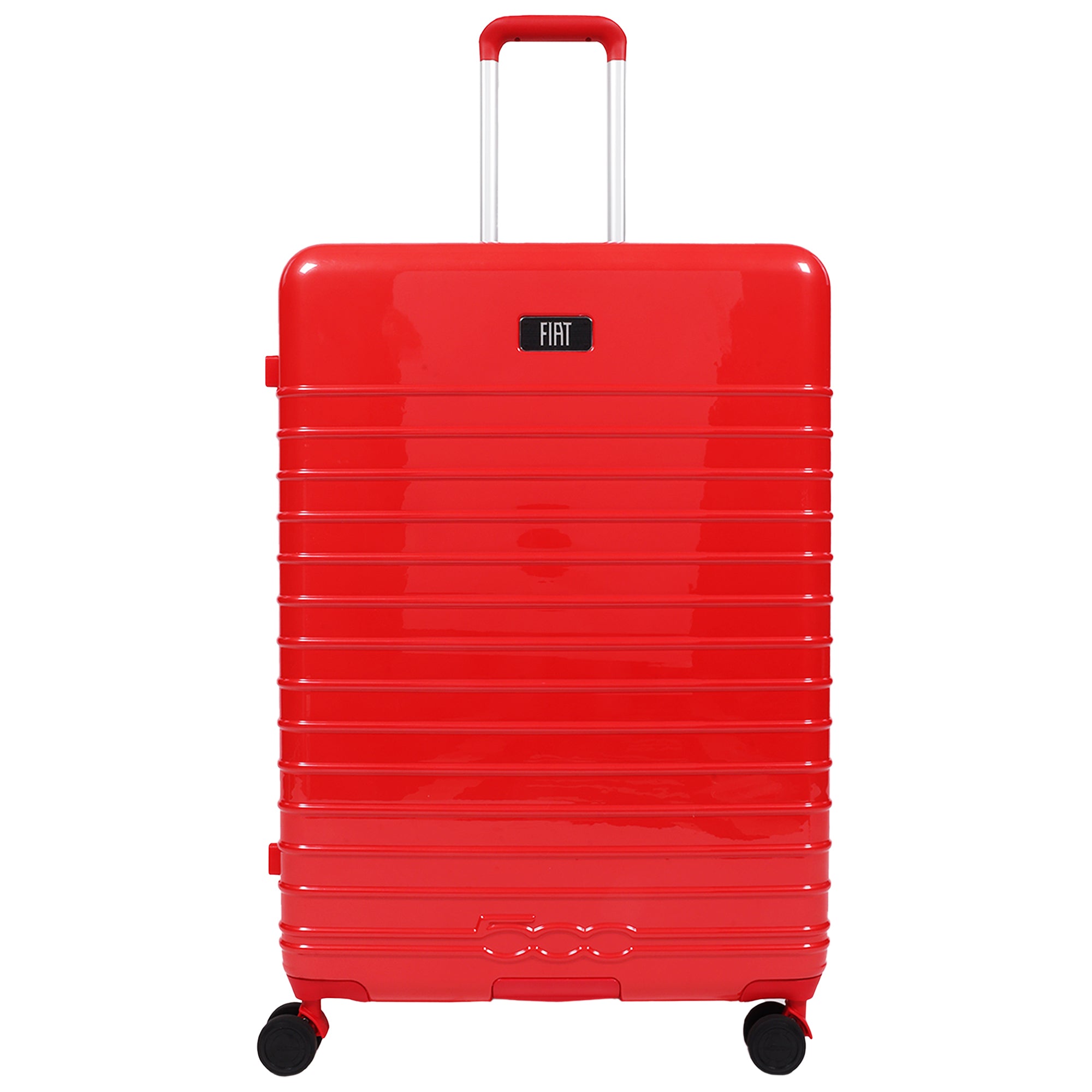 Fiat 500 x FUL 31.5" Expandable Hardside Spinner Luggage, Red