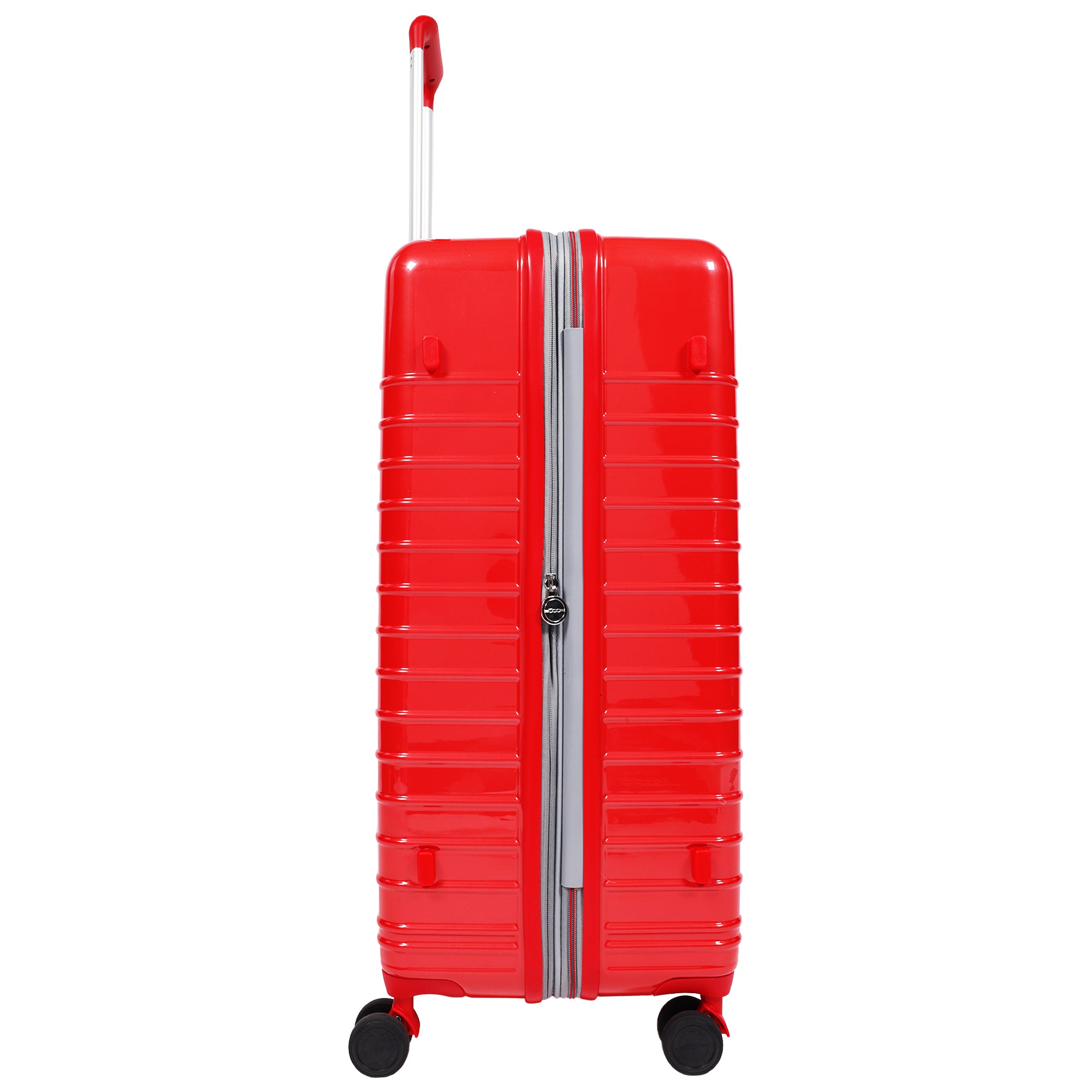 Fiat 500 x FUL 31.5" Expandable Hardside Spinner Luggage, Red