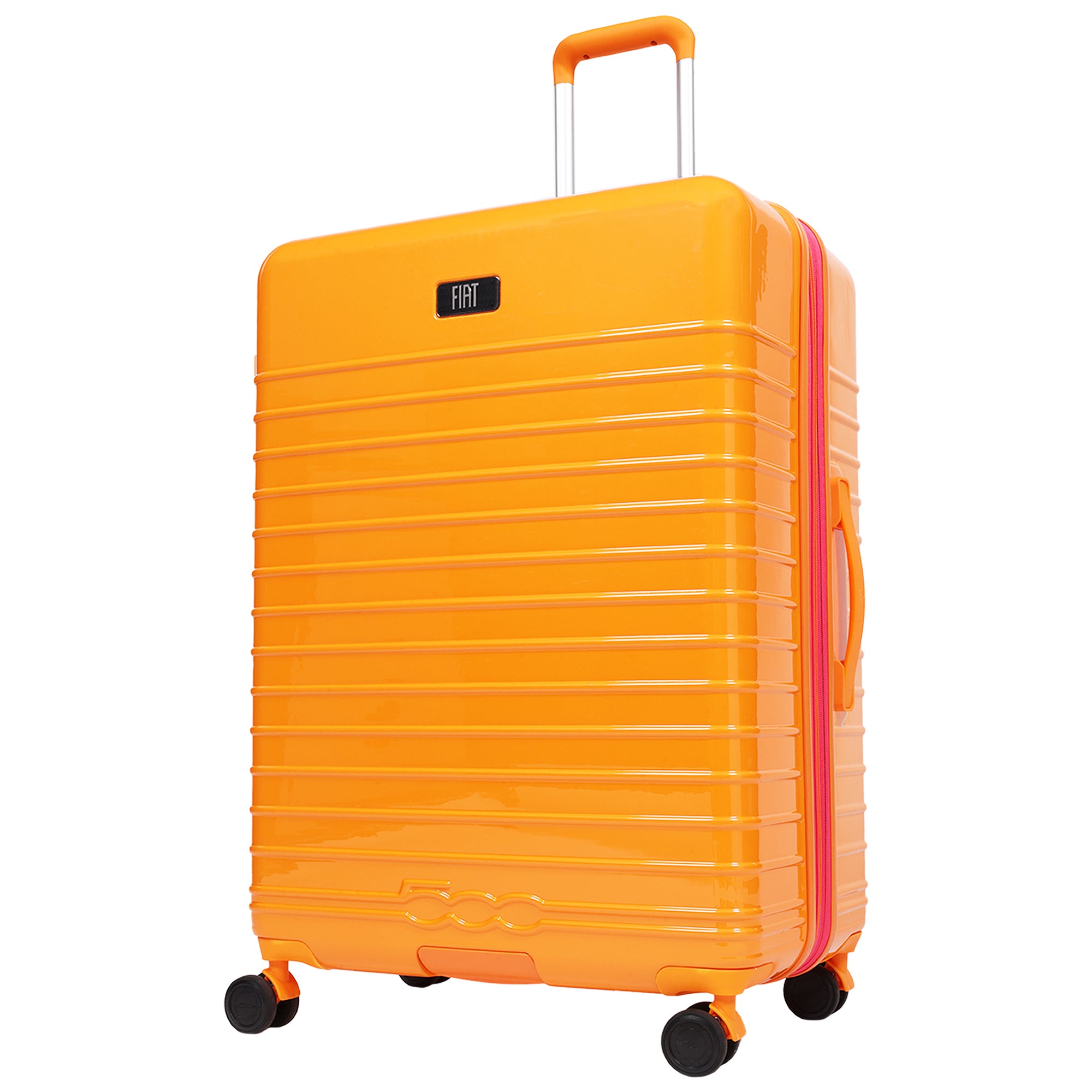 Fiat 500 x FUL 31.5" Expandable Hardside Spinner Luggage, Orange