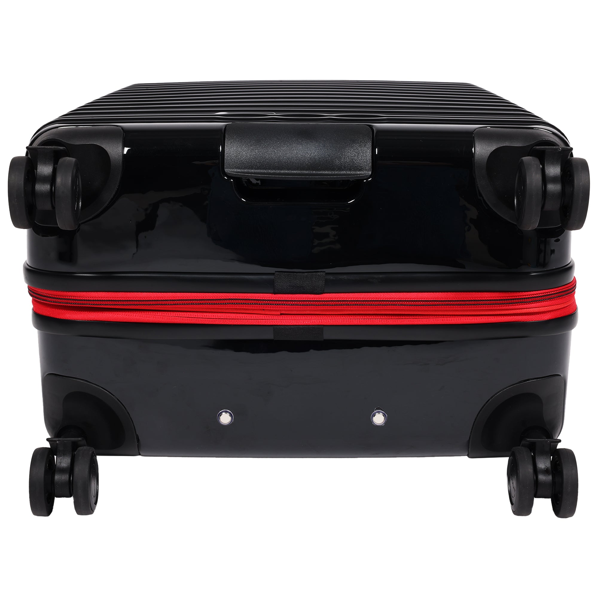 Fiat 500 x FUL 3-Piece Expandable Hardside Spinner Luggage Set – 22", 26.5", 31.5", Black