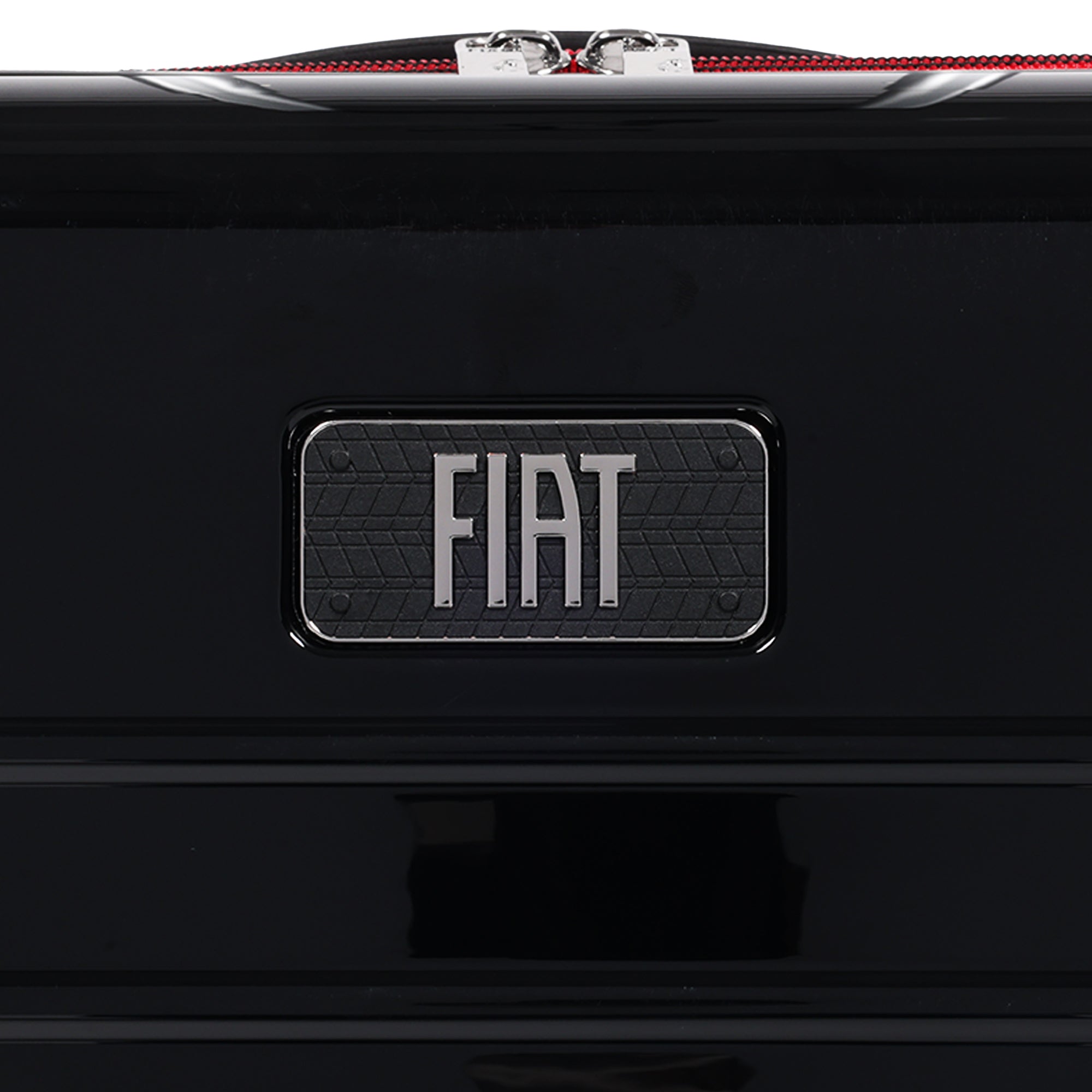 Fiat 500 x FUL 3-Piece Expandable Hardside Spinner Luggage Set – 22", 26.5", 31.5", Black