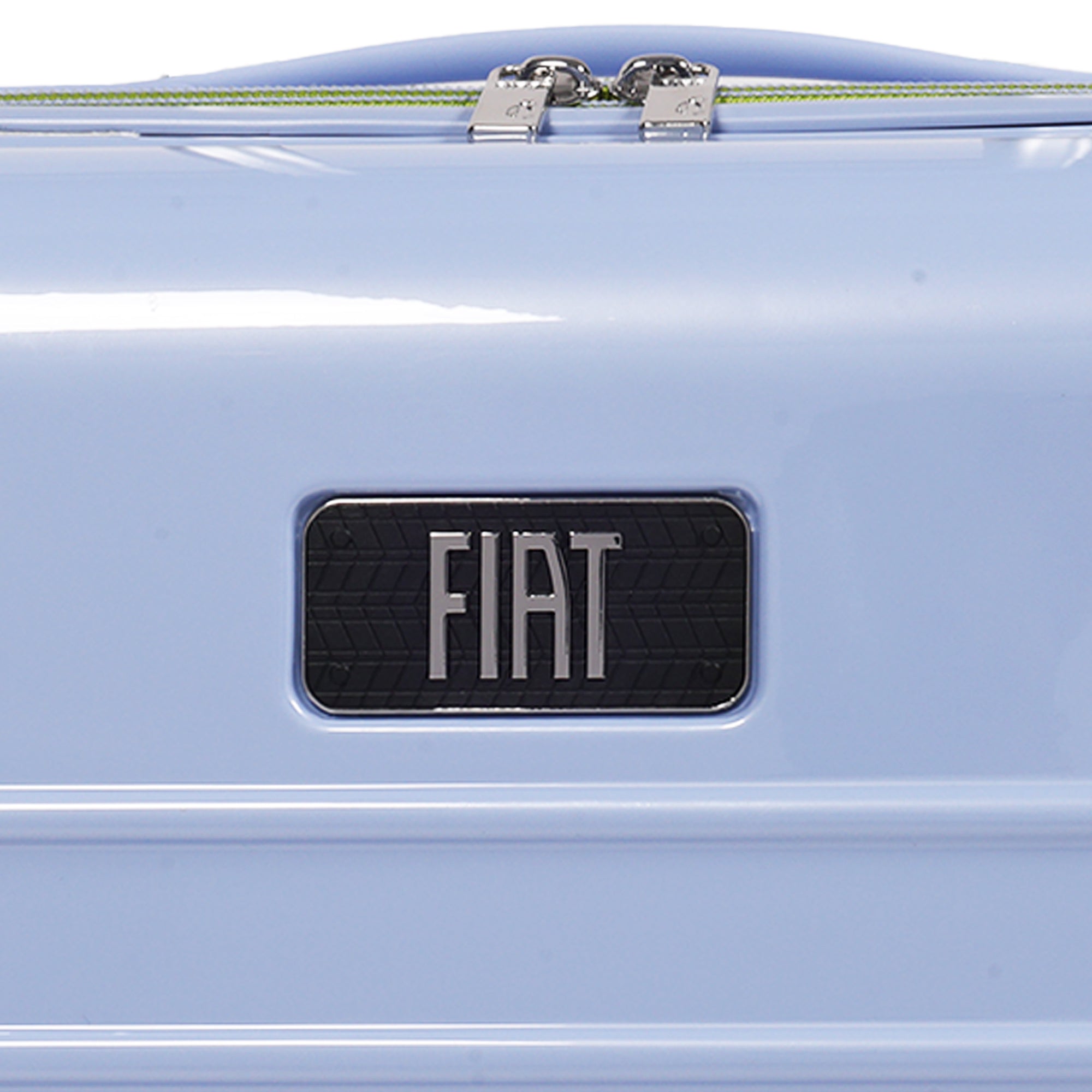 Fiat 500 x FUL 3-Piece Expandable Hardside Spinner Luggage Set – 22", 26.5", 31.5", Light Blue