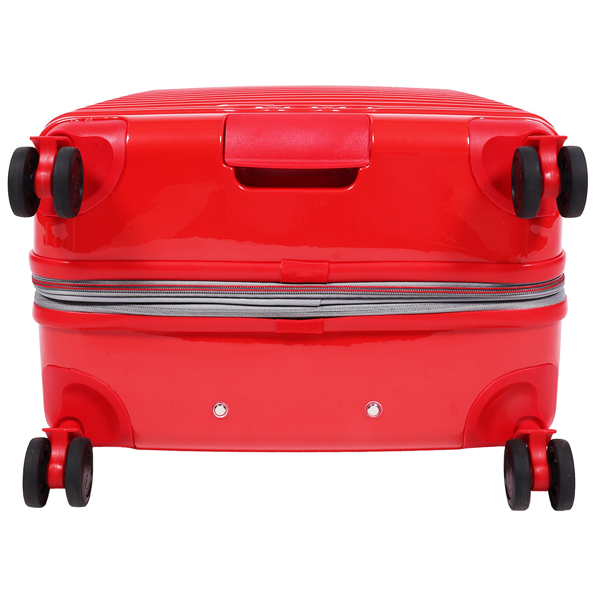 Fiat 500 x FUL 3-Piece Expandable Hardside Spinner Luggage Set – 22", 26.5", 31.5", Red