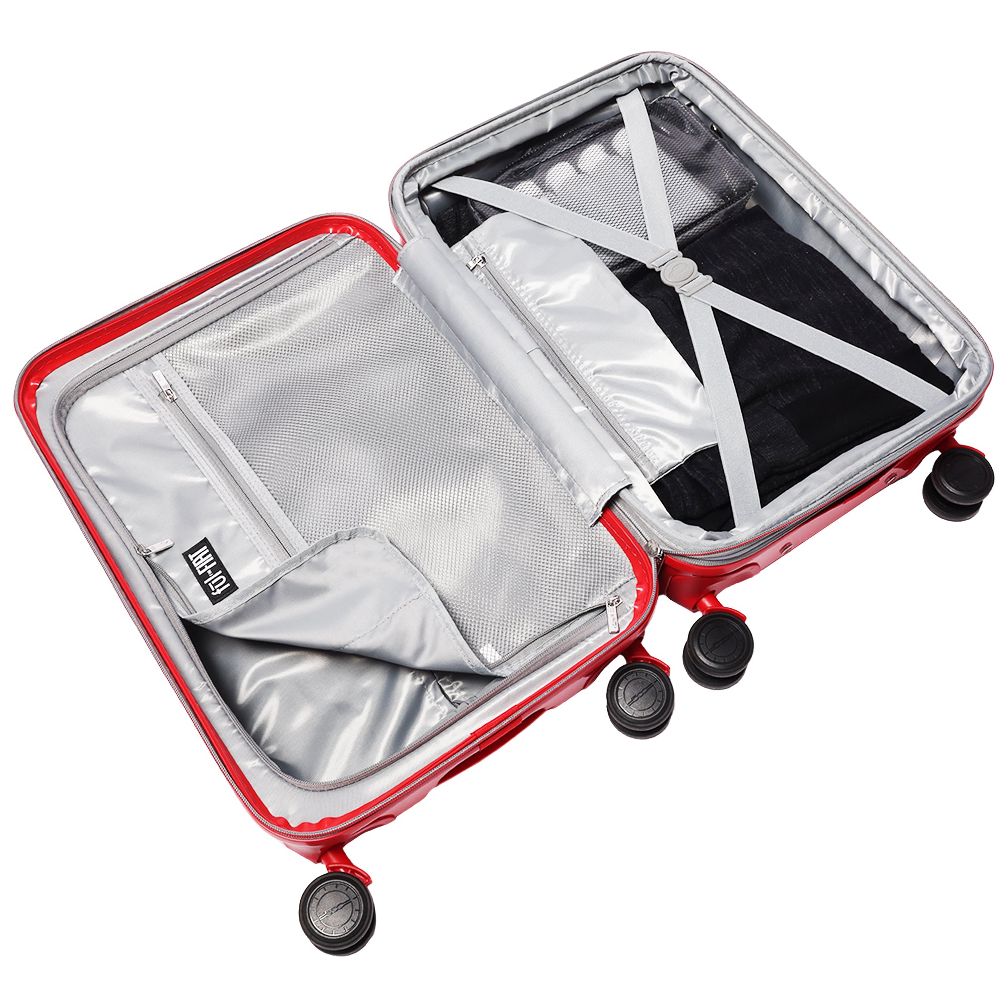 Fiat 500 x FUL 3-Piece Expandable Hardside Spinner Luggage Set – 22