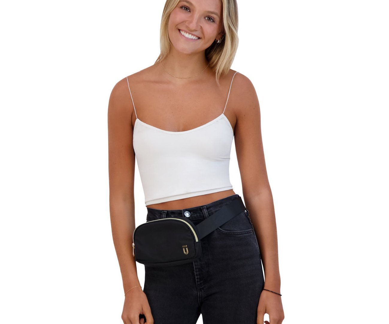 Black fanny pack waist belt bag - bags by Ful Luggage