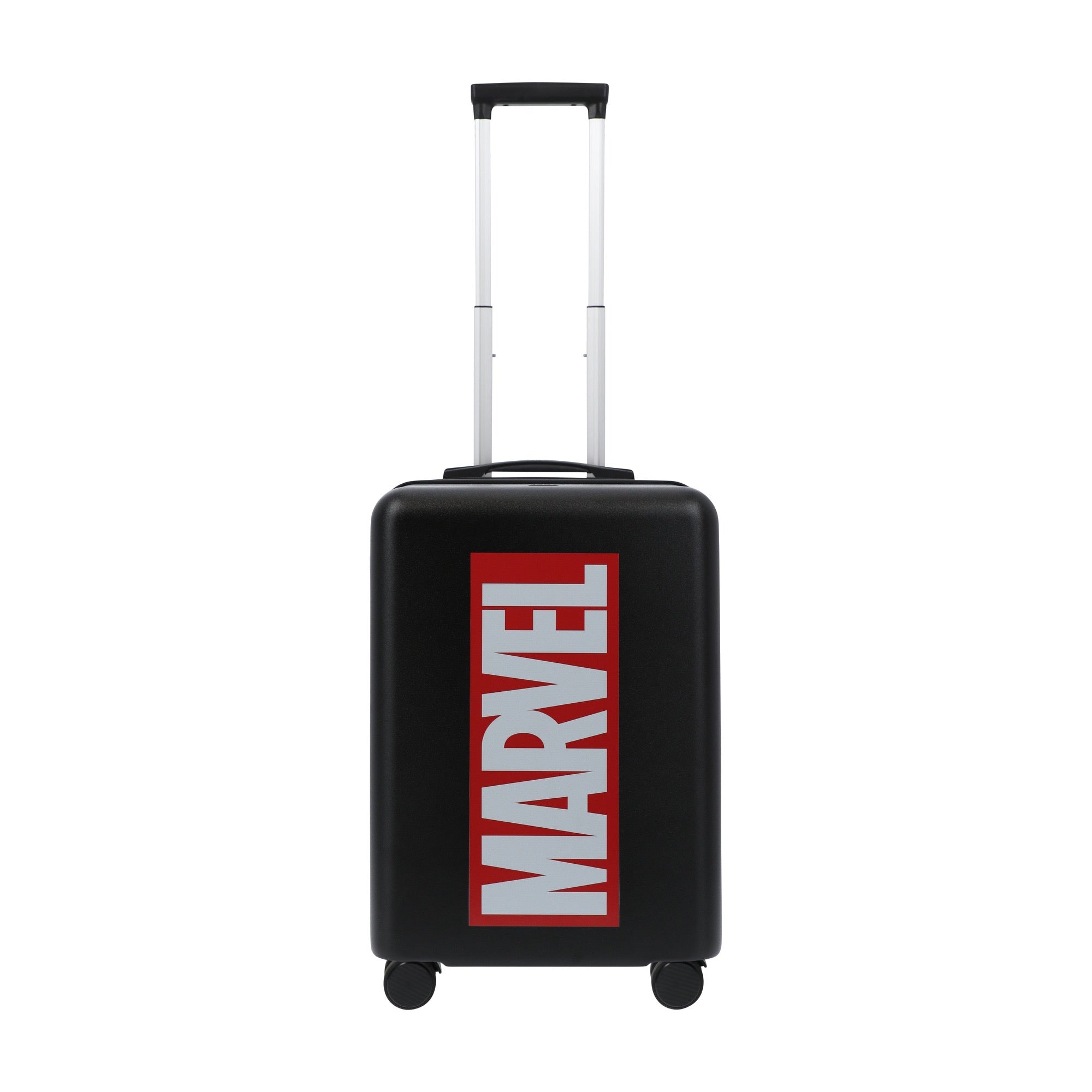 Black marvel brick 22.5" carry-on spinner suitcase luggage by Ful