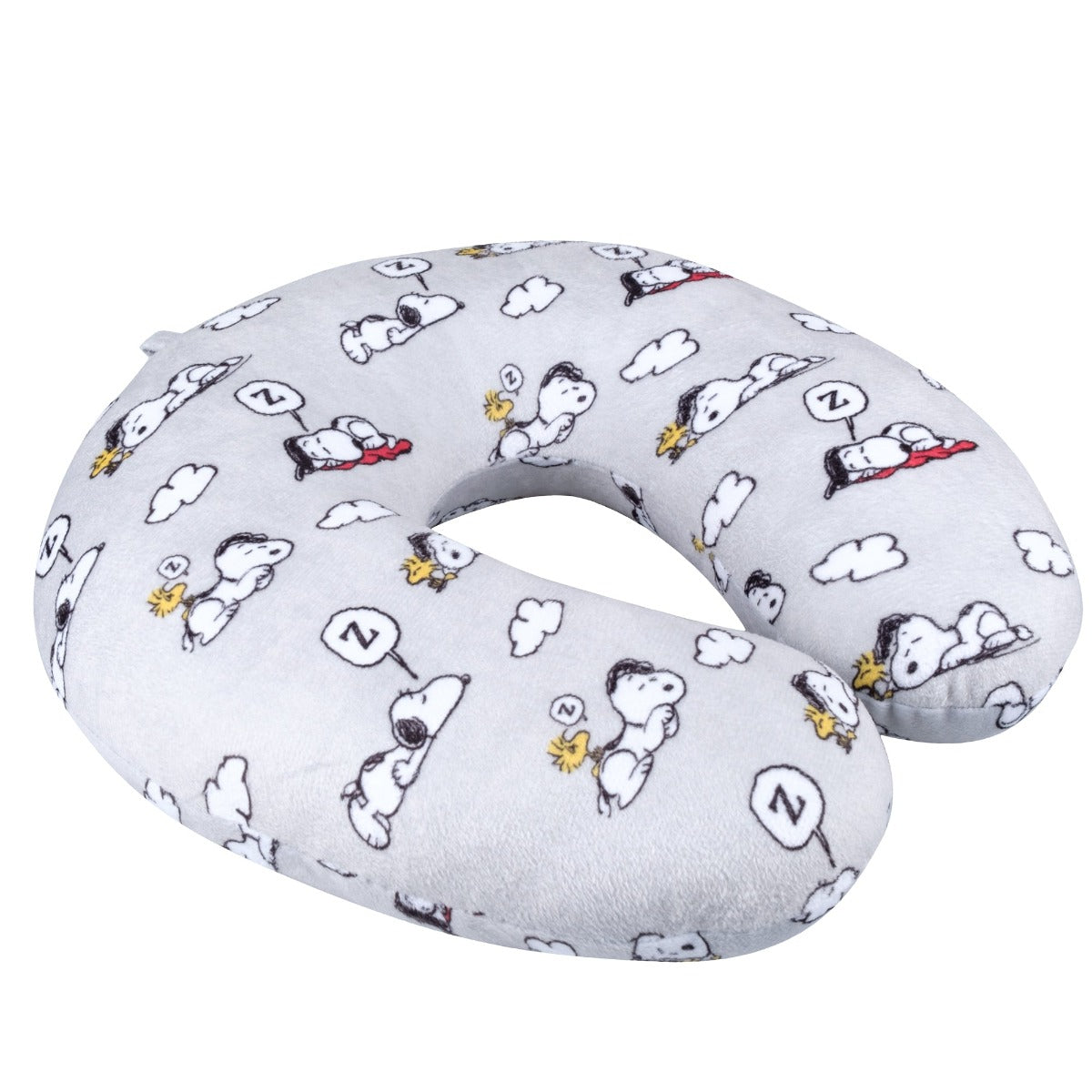 Ful peanuts snoopy woodstock clouds travel neck pillow