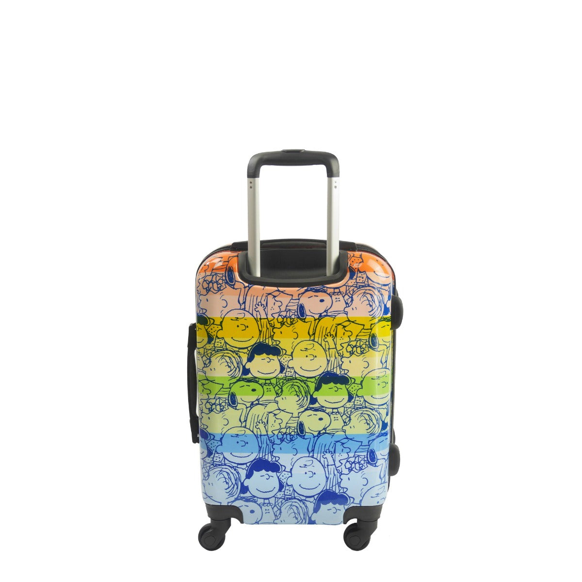 Peanuts rainbow 21" luggage hardside spinner suitcase - best carry on suitcases for travel
