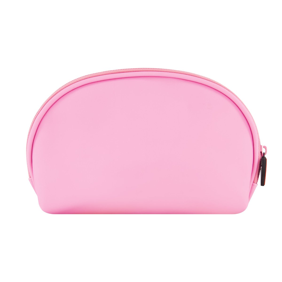 Pink Care Bears Cheer Bear 2-Piece Travel Cosmetic Case Set features a large cosmetic case adorned with the iconic Care Bears logo and an all-over Cheer Bear print, along with a smaller pouch showcasing a vibrant rainbow design. Both pieces are perfect for keeping your beauty essentials, toiletries, and accessories organized on the go, with charming heart-shaped Care Bears zipper pulls.