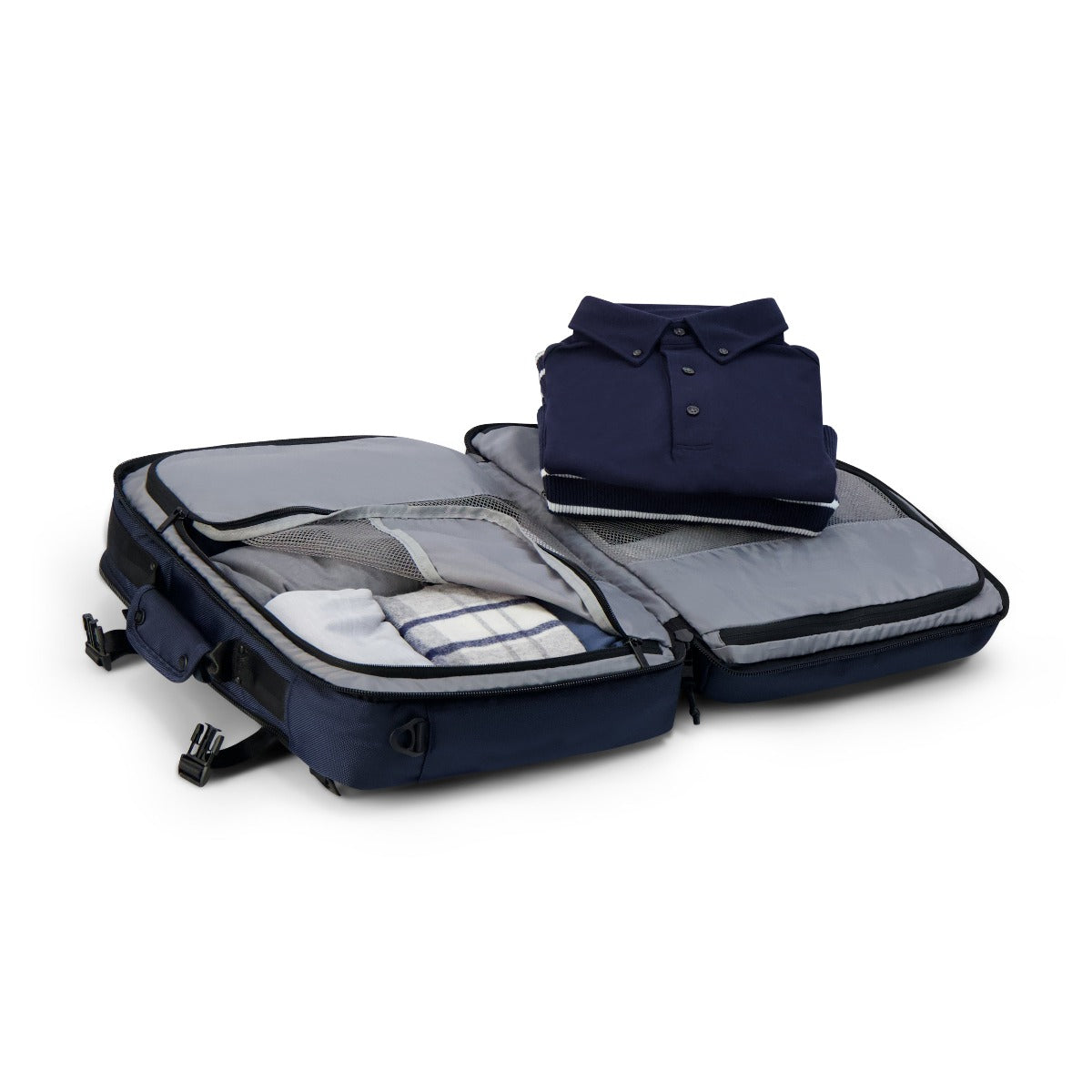 ful ridge collection cruiser travel backpack navy blue - convertible carry-on backpacks