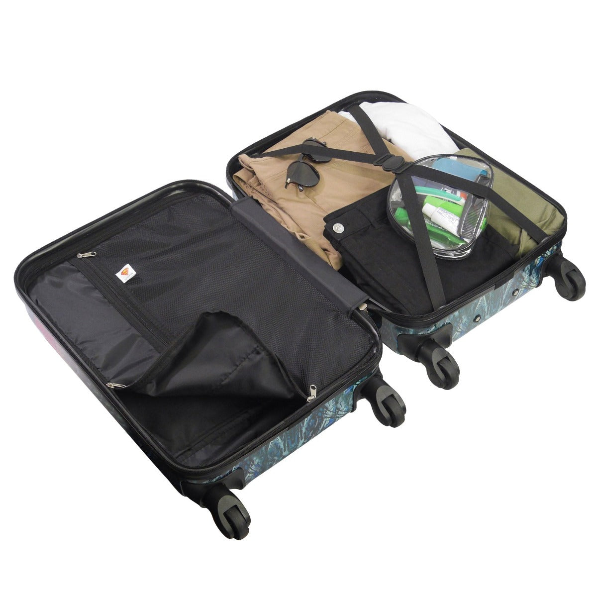 DC Comics Superman 21" carry on hardside spinner suitcase - best luggage for kids