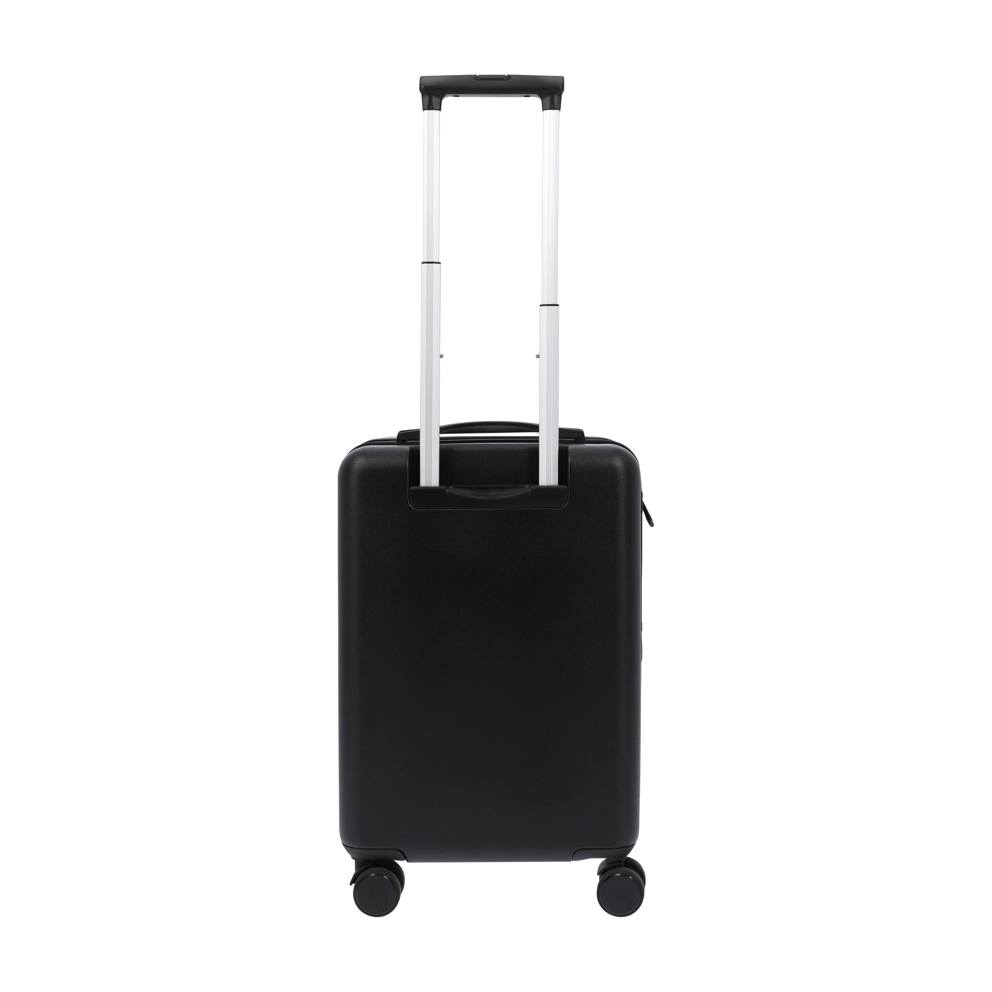 Black USPS 22.5" carry-on spinner suitcase luggage by Ful