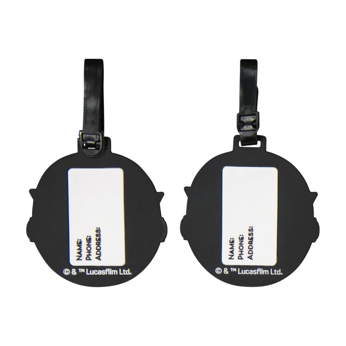 Star Wars Grogu 2-Piece Beige Pod Luggage Tag Set