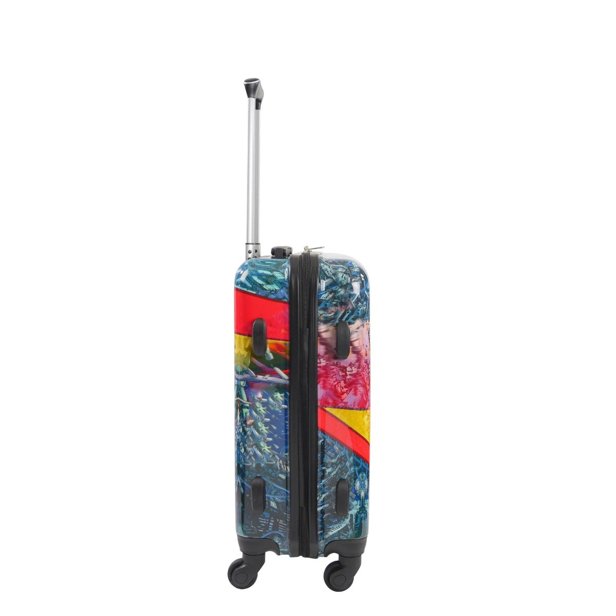 DC Comics Superman 21 inch carry on hardside spinner suitcase luggage - best kids suitcases for travel