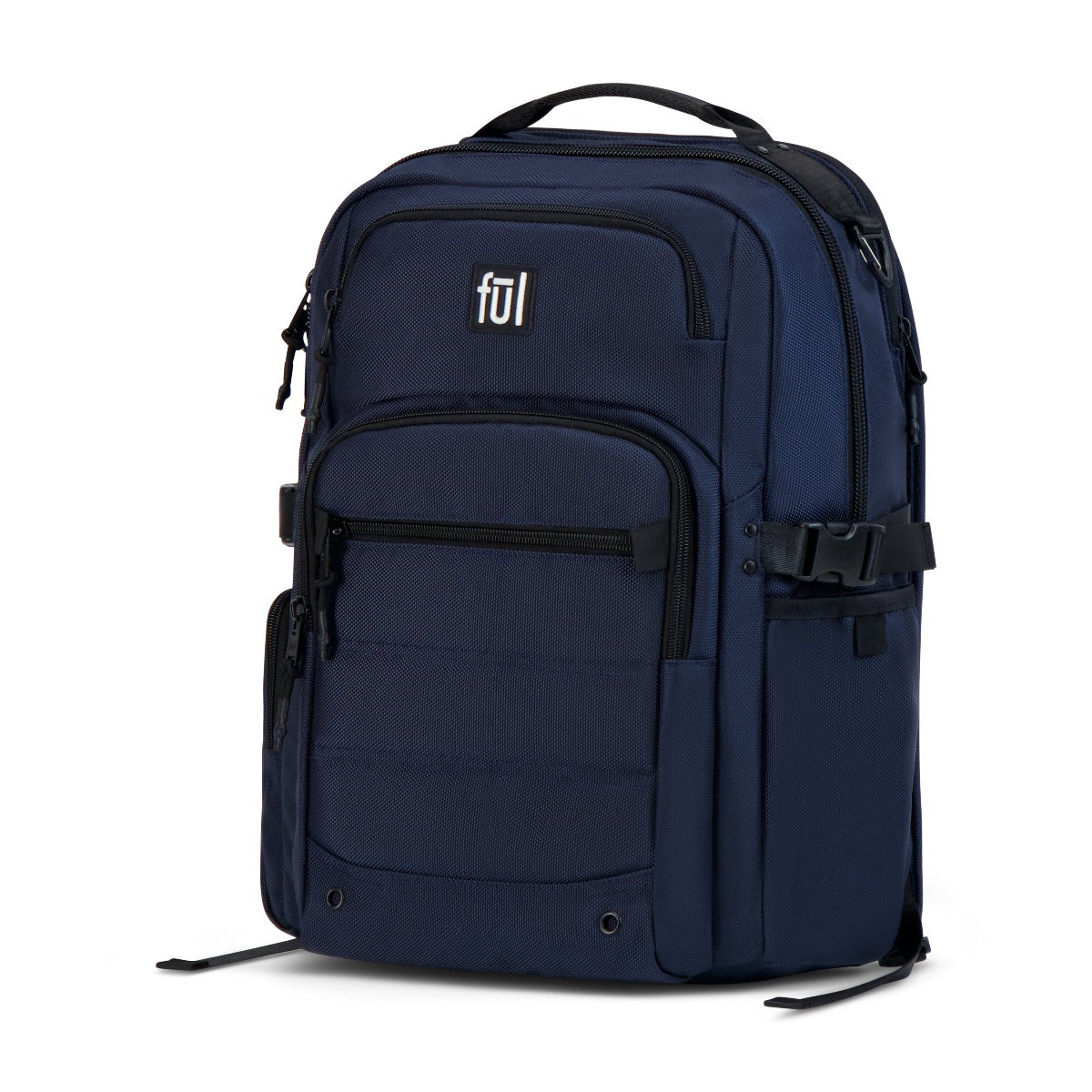 ful tactics collection division backpack navy blue - multiple compartment technology safe backpack