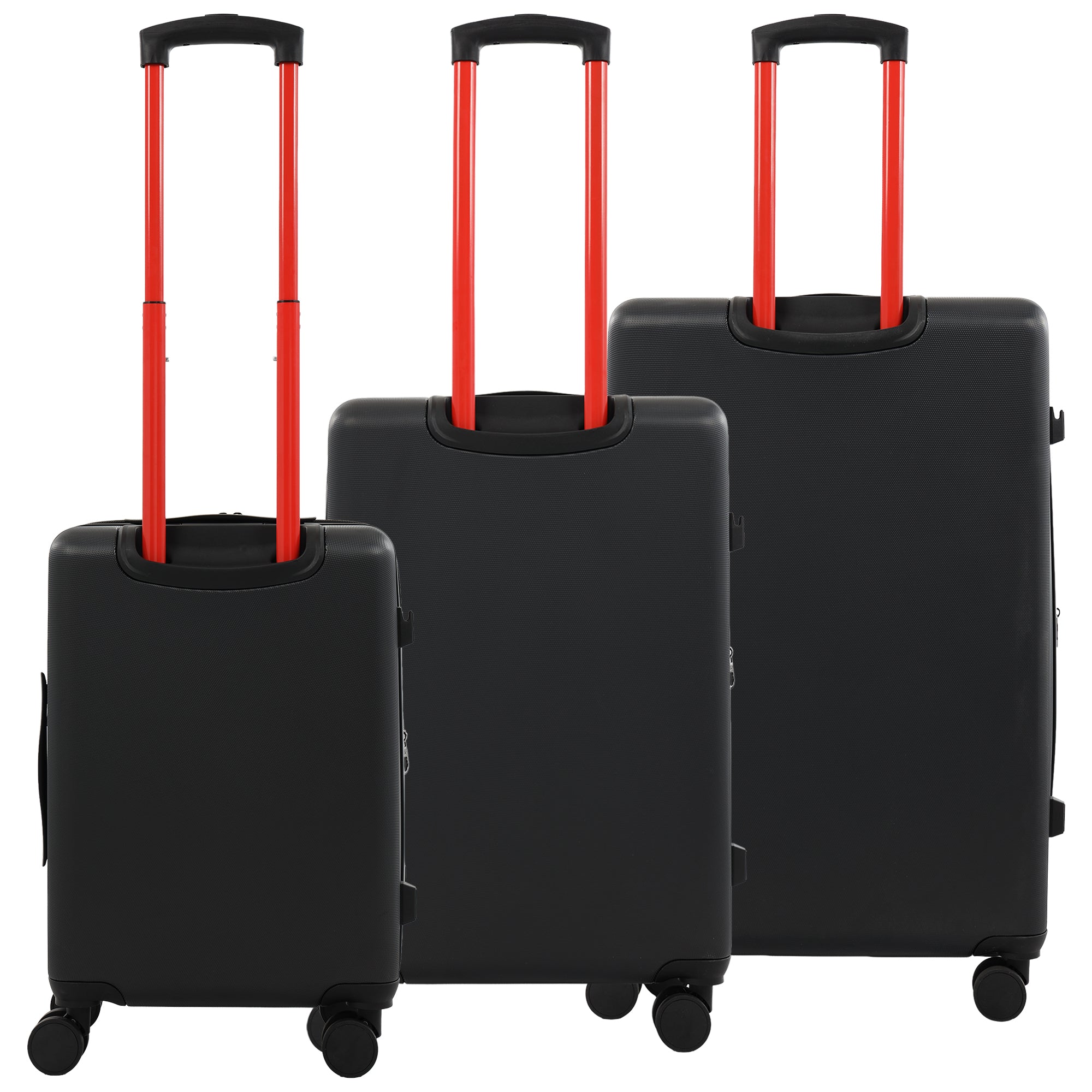 True Religion Molded U 3-Piece Hardside Spinner Luggage Set – 22