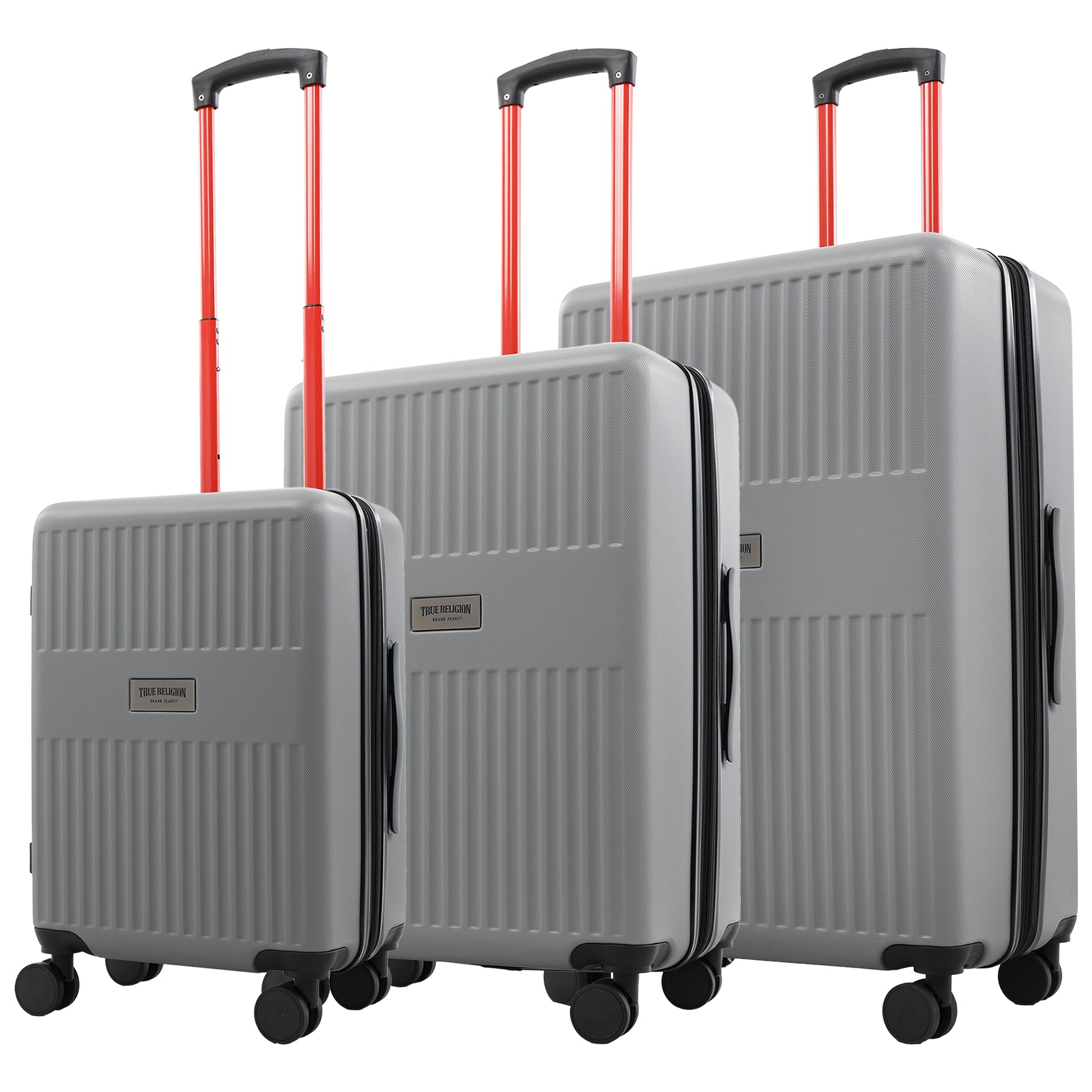 True Religion ABS 3-Piece Expandable Hardside Spinner Luggage Set – 22