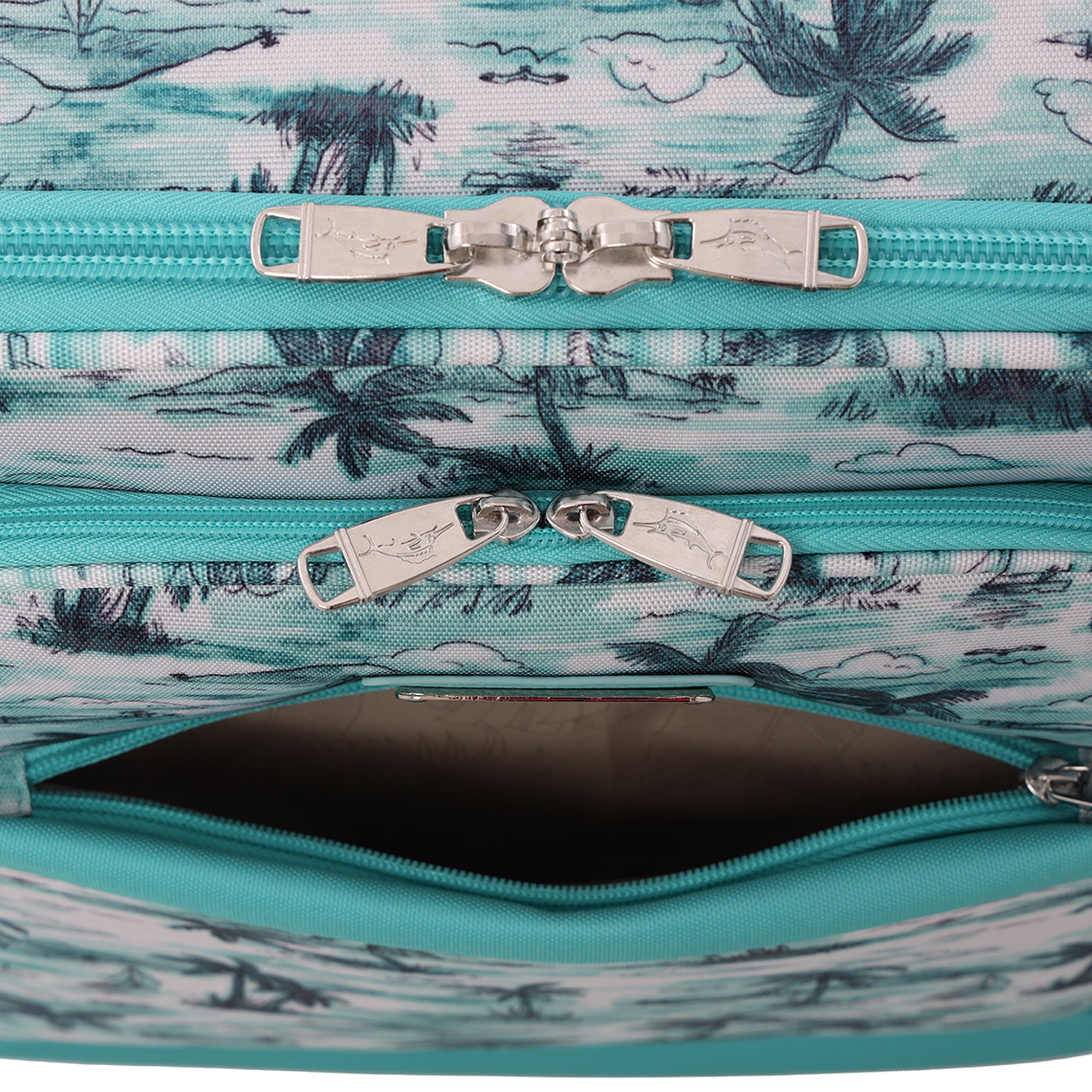 Tommy Bahama Palm Print 26" Expandable Softside Spinner