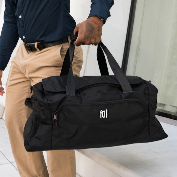 black duffle bag - tactics collection by Ful