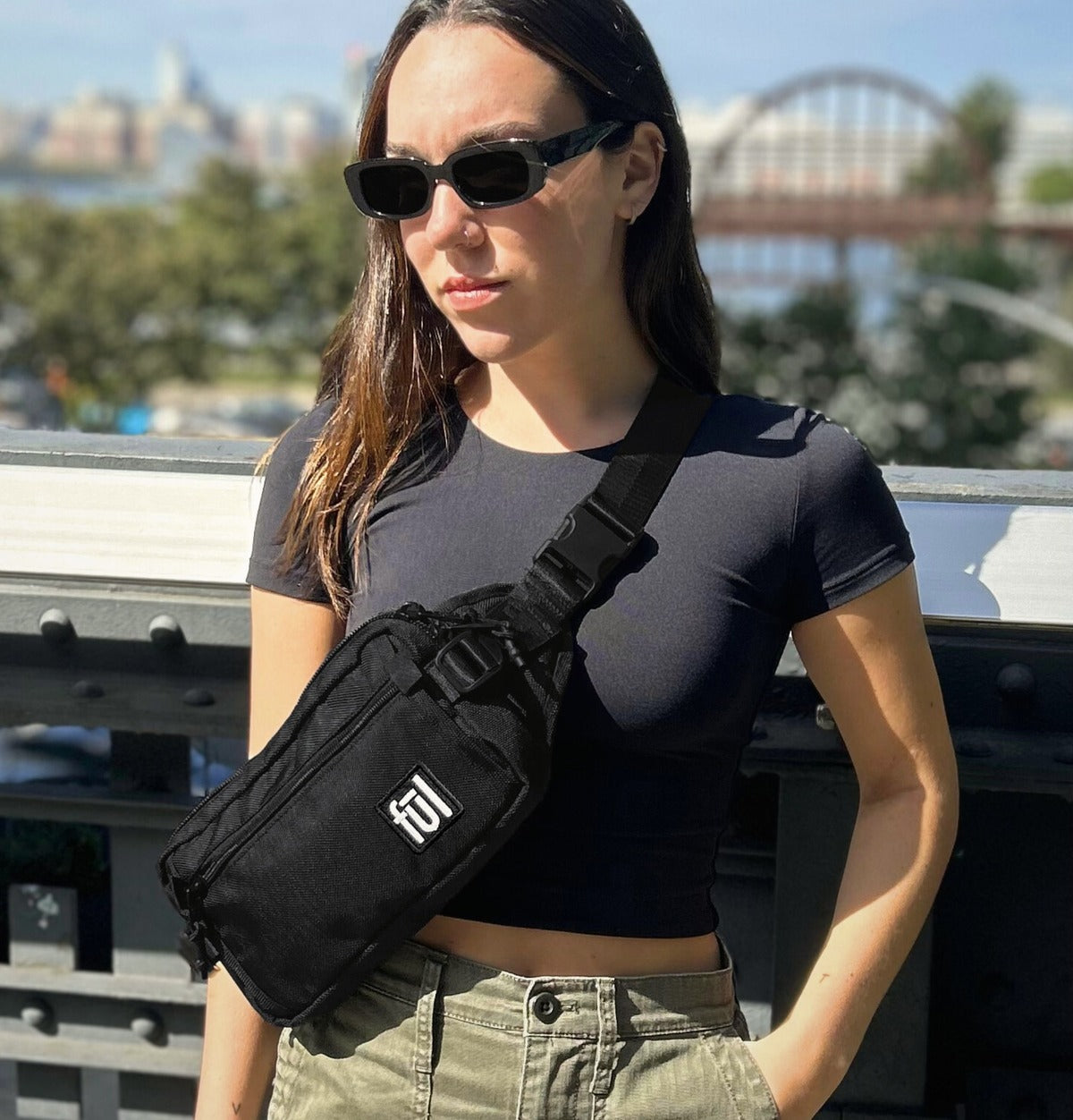 Ful tactics collection scout waistpack black - best fanny packs for travelling