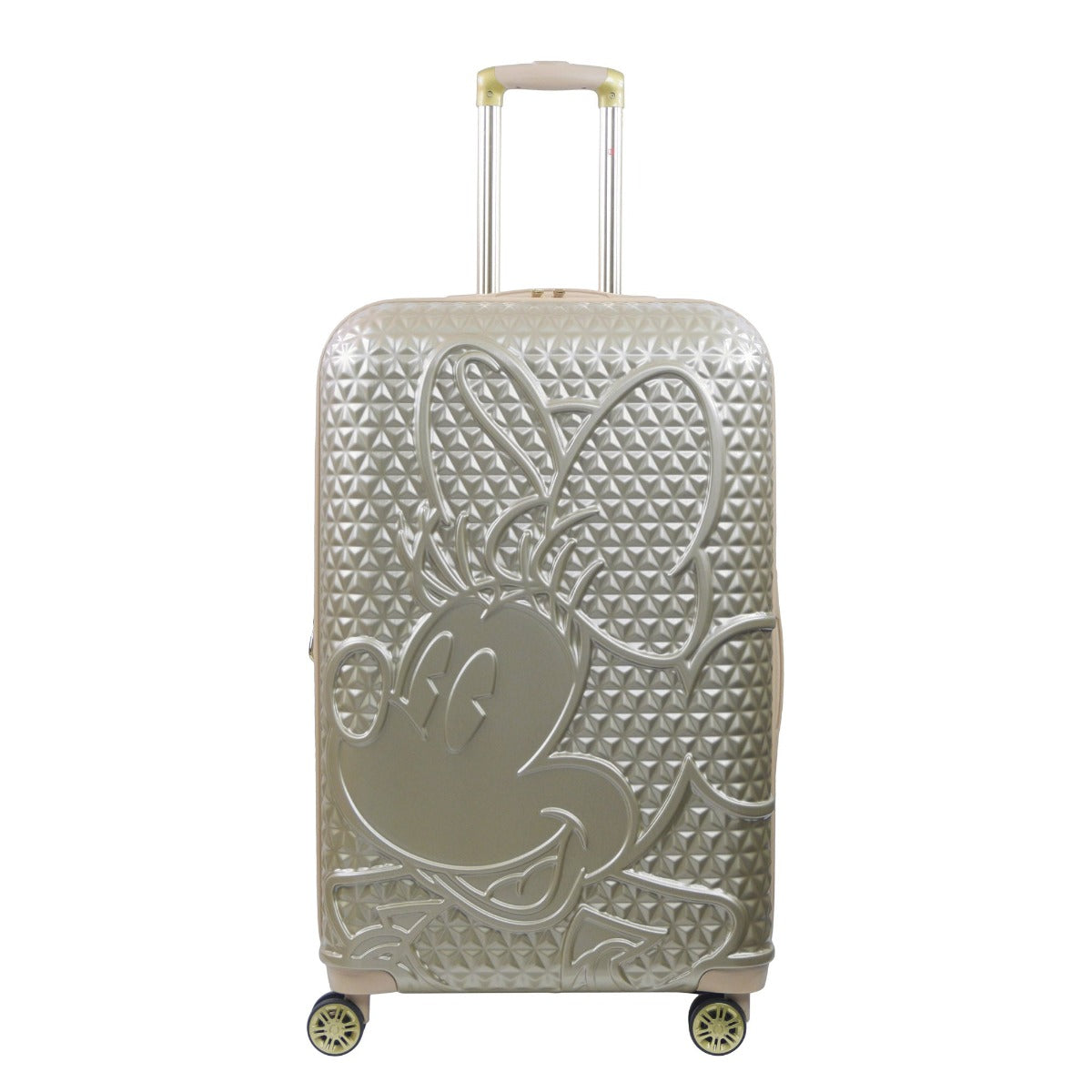 Taupe Ful Disney Minnie Mouse 30" spinner hardside suitcase - best check-in luggage for travel