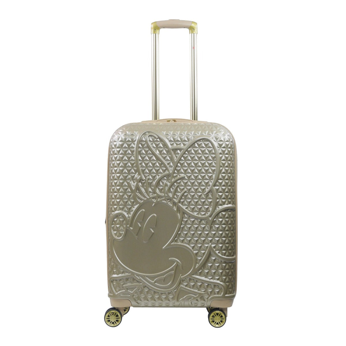 Taupe Ful Disney Minnie Mouse 25" luggage hardside spinner - best checked suitcase for traveling