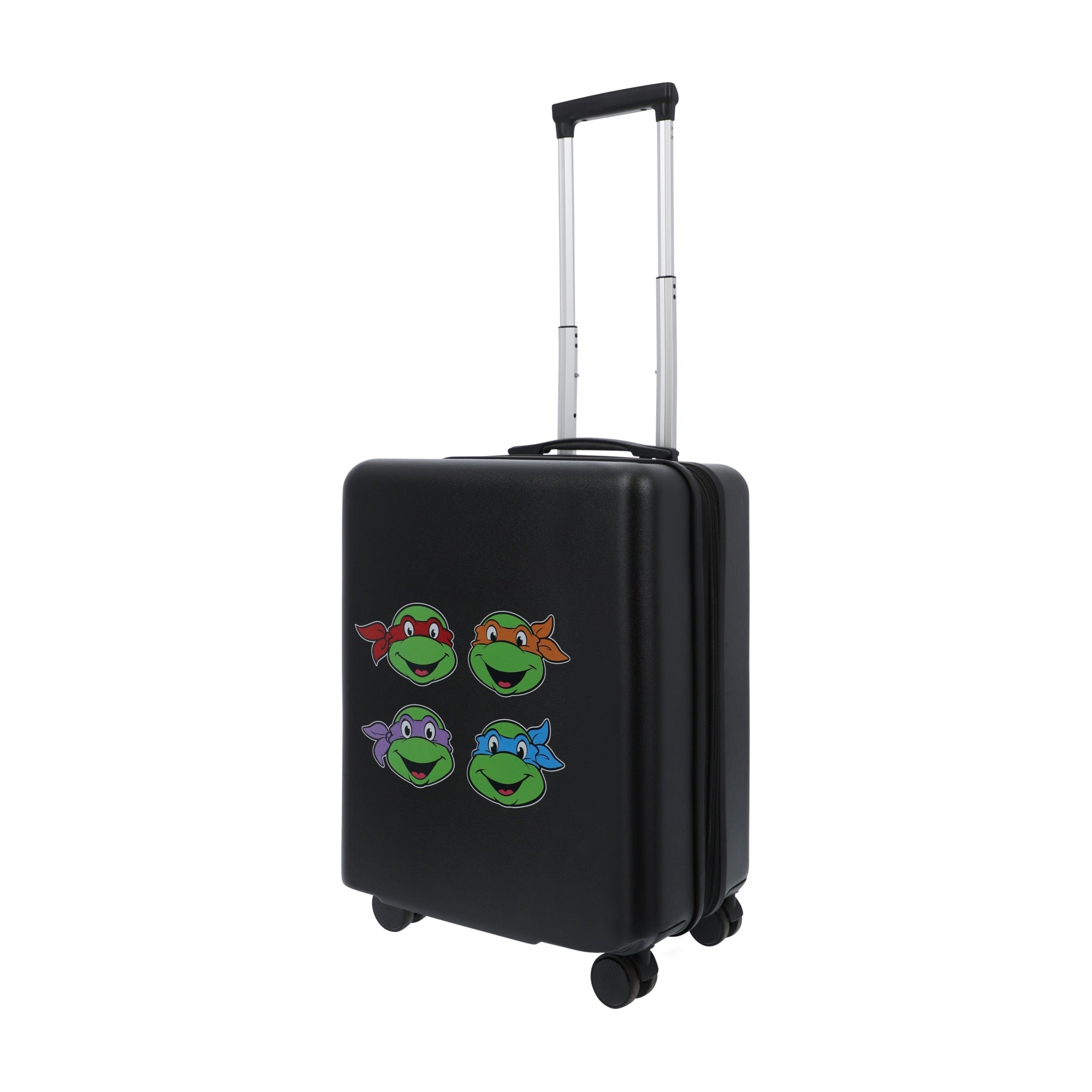 Black paramount TMNT 22.5" carry-on spinner suitcase luggage by Ful