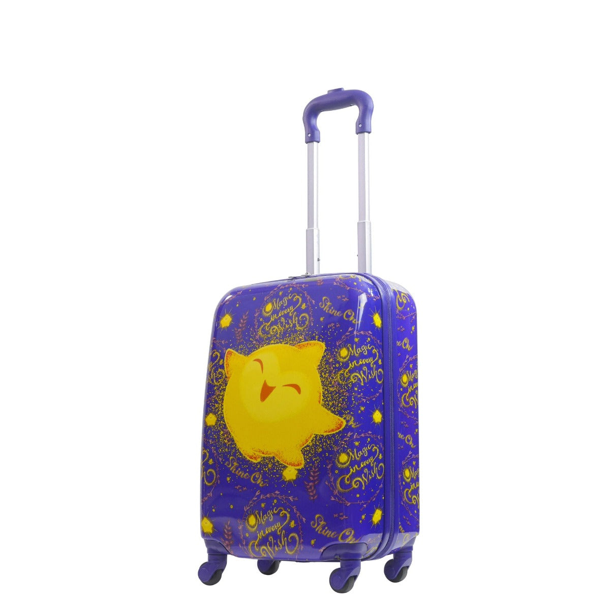 Disney Ful wish star 21 inch hardside spinner suitcase - best kids carry on luggage for travel