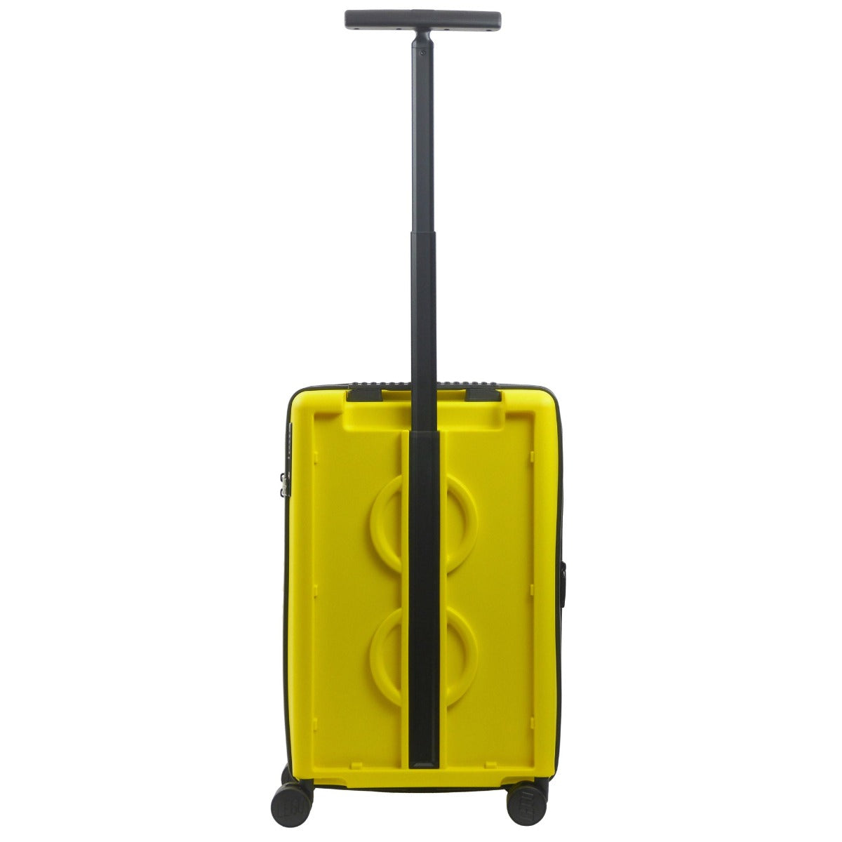 Yellow Lego Signature Brick Trolley 22" carry-on spinner suitcase