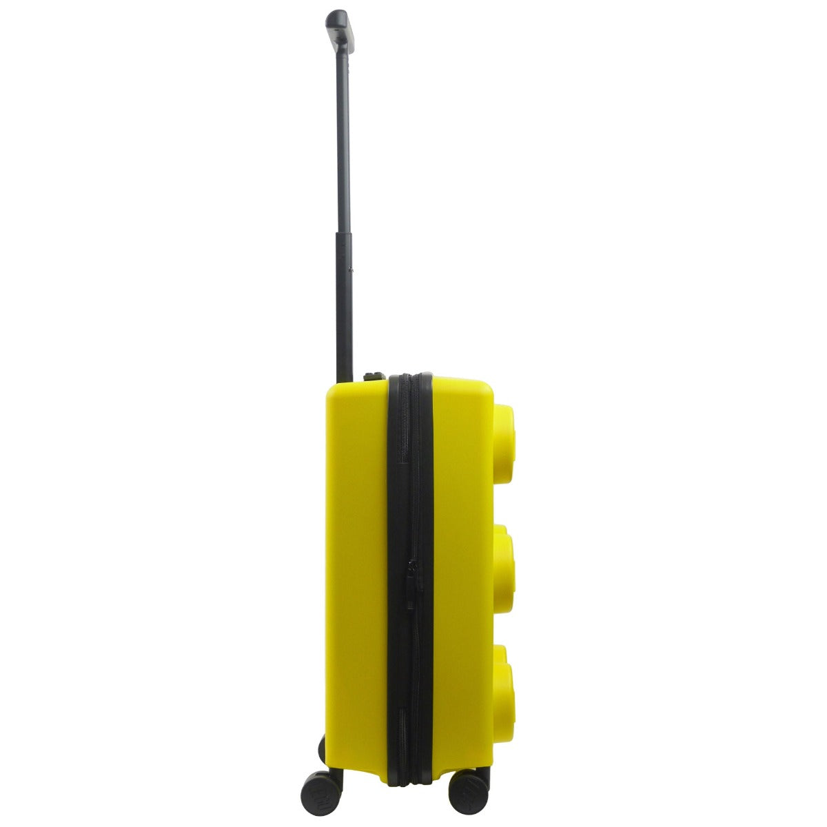 Yellow Lego Signature Brick Trolley 22" hardshell carry-on rolling luggage for travel