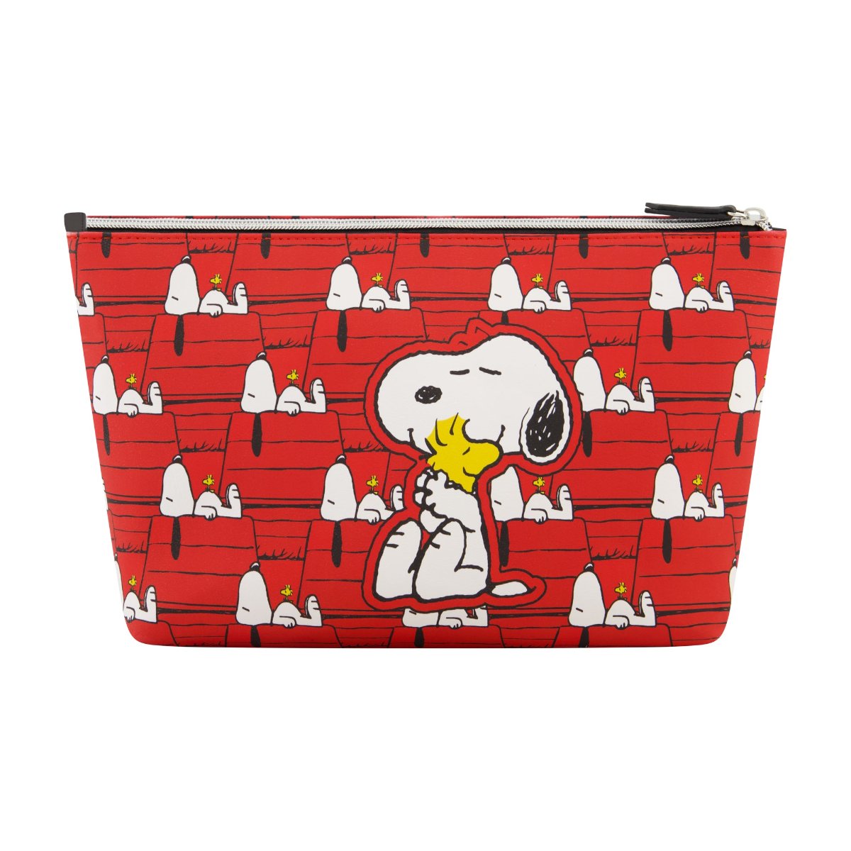 Cute red Peanuts Snoopy and Woodstock Makeup Bag - Cosmetic Travel Case